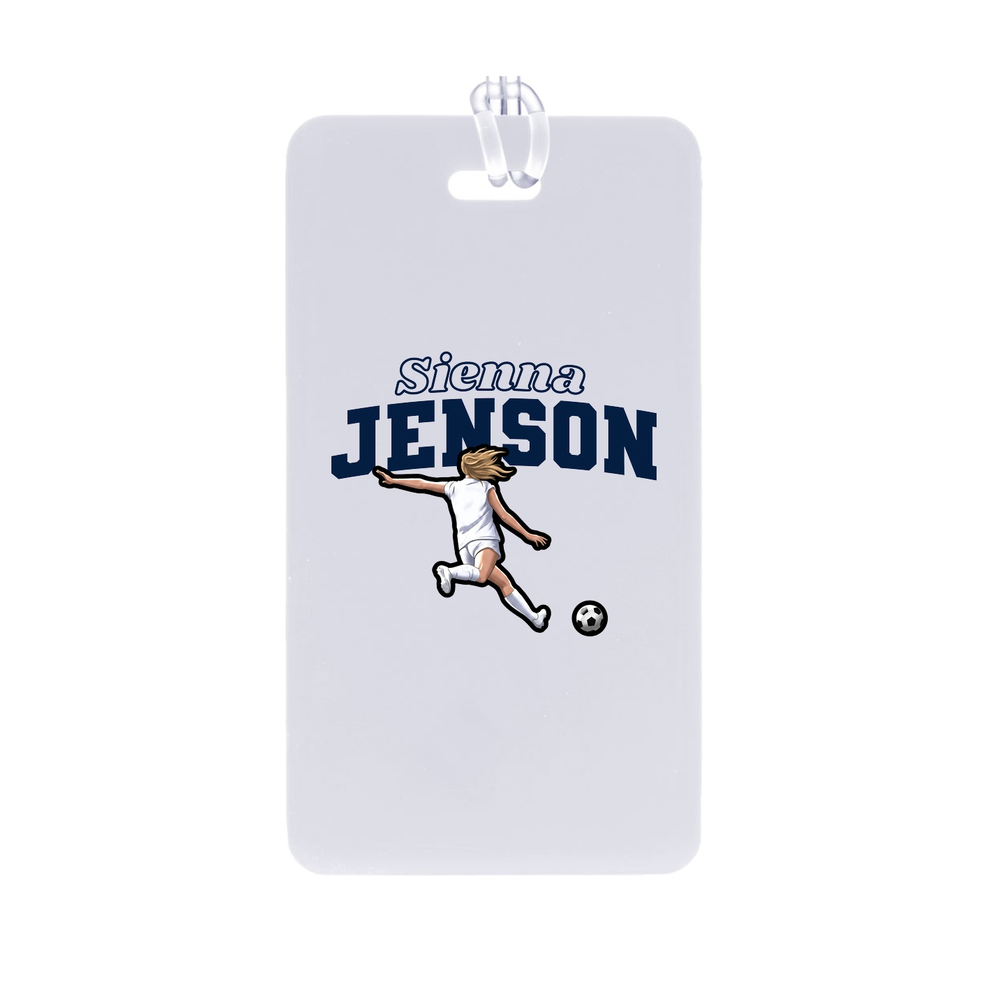 Bag Tag — Name Arch in Classic