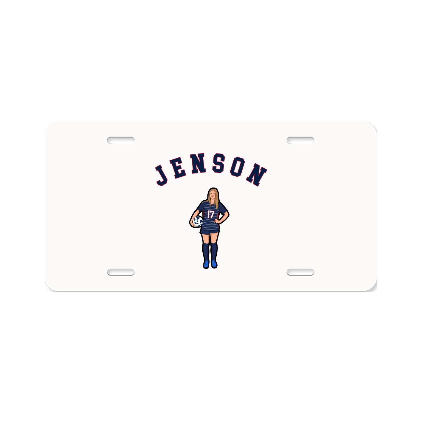 License Plate — Shirsey Arch in Classic