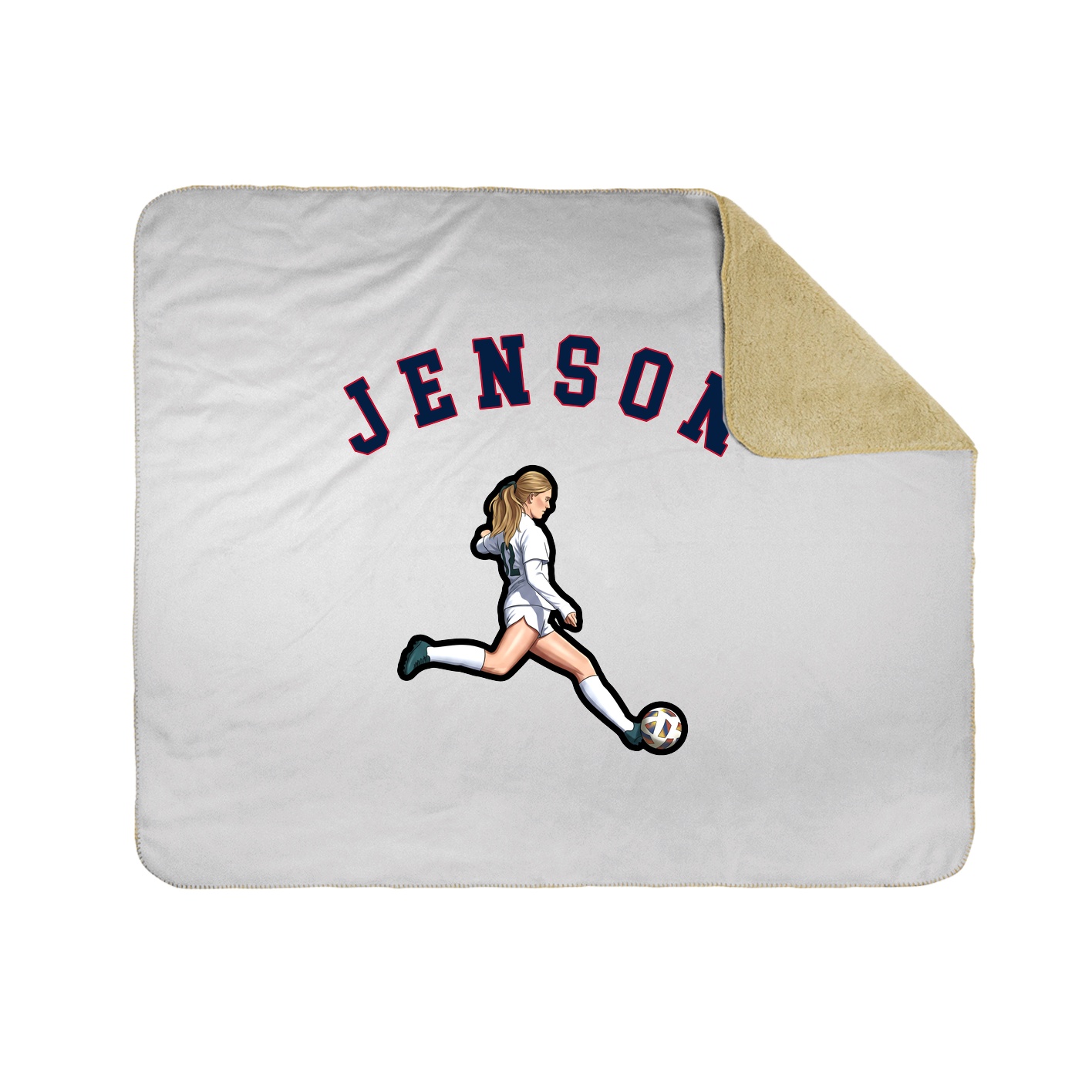 Throw Blanket — Shirsey Arch in White