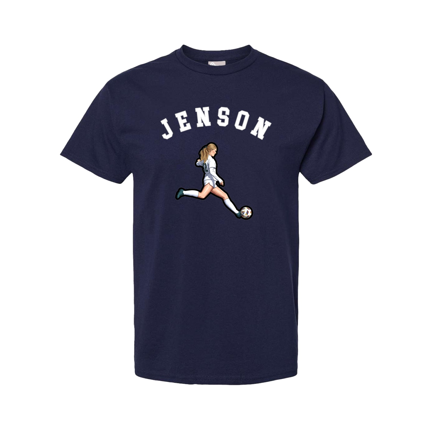 Youth Tee — Shirsey Arch in Navy