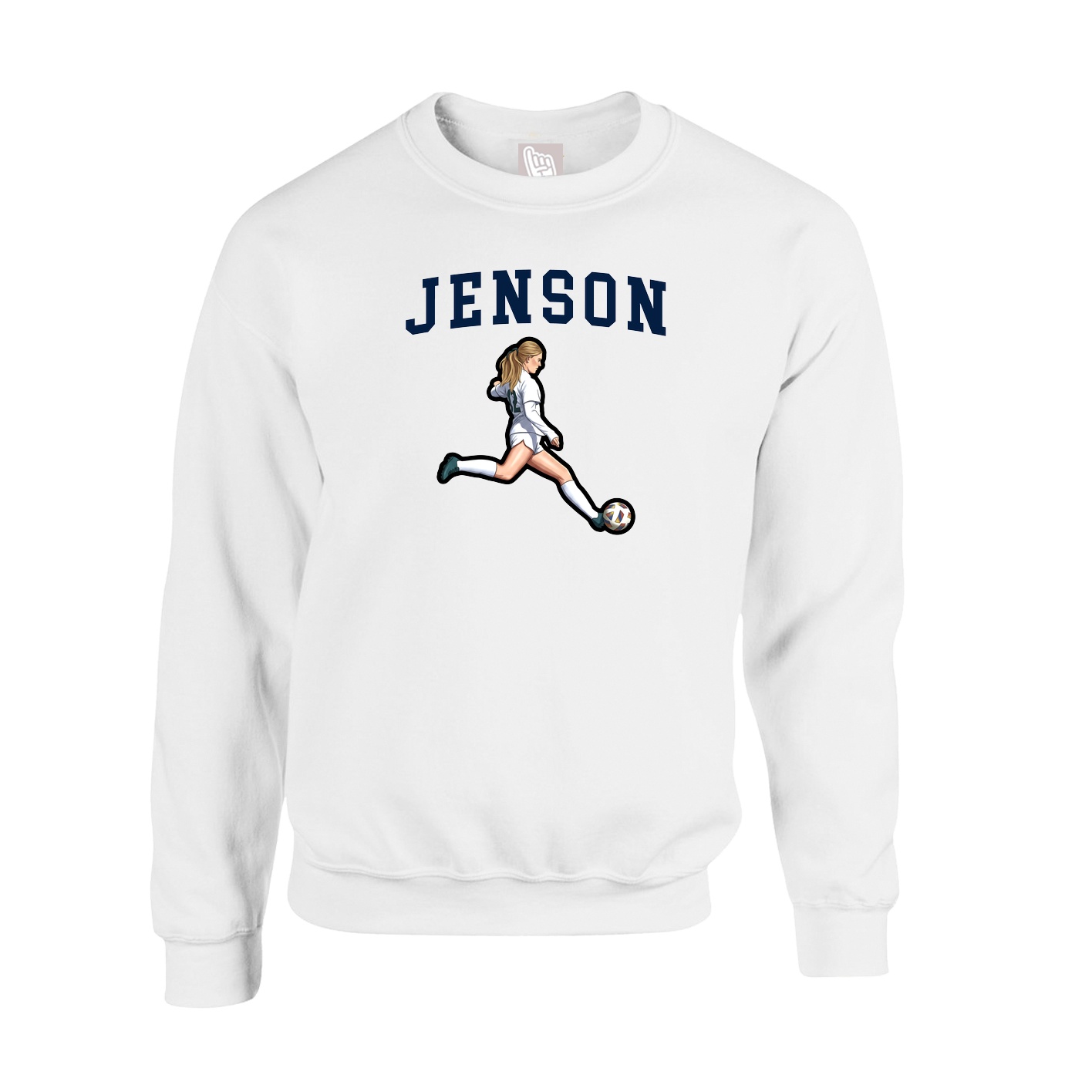 Fleece Crew — Shirsey in White