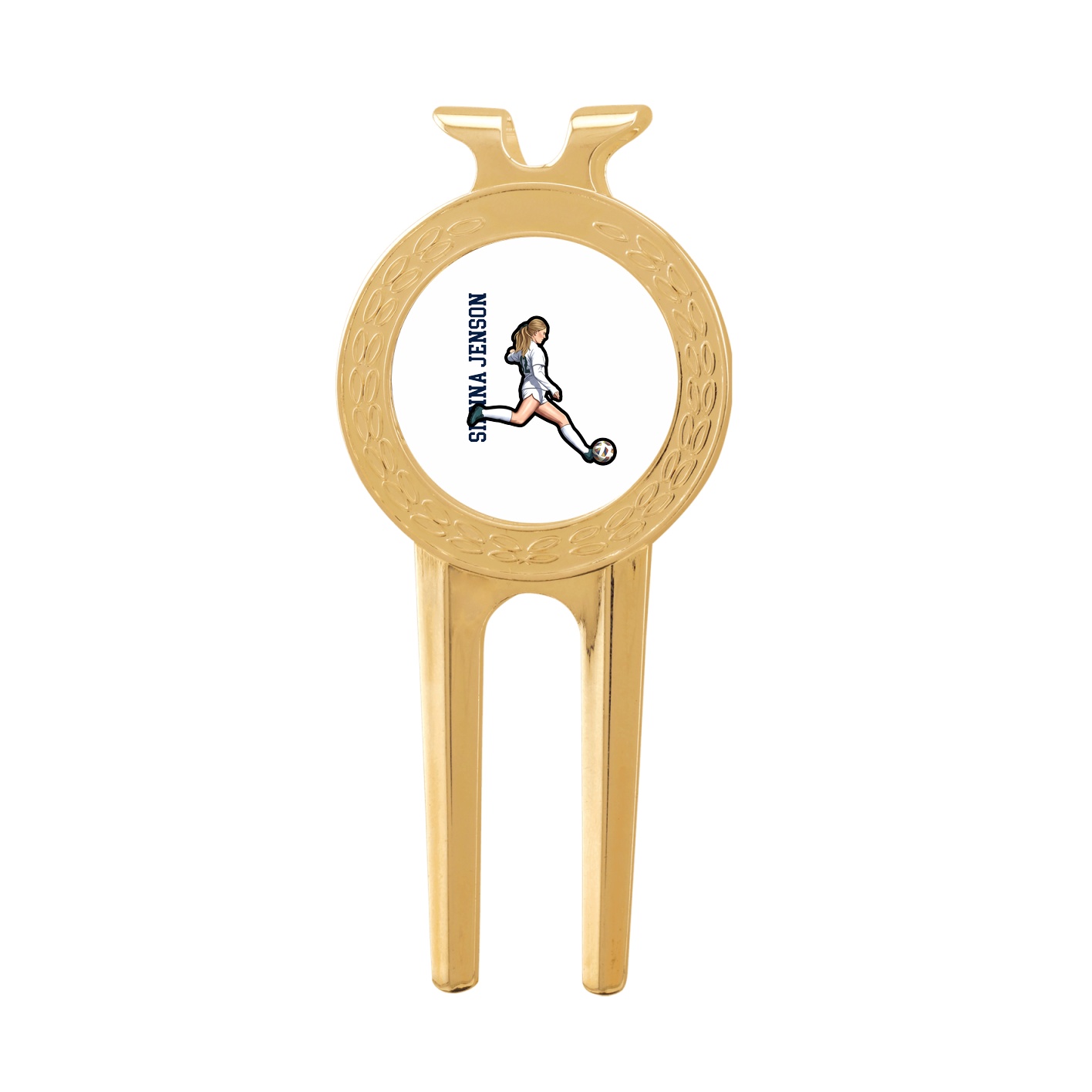 Divot Tool with Ball Marker — Name Vertical in Classic