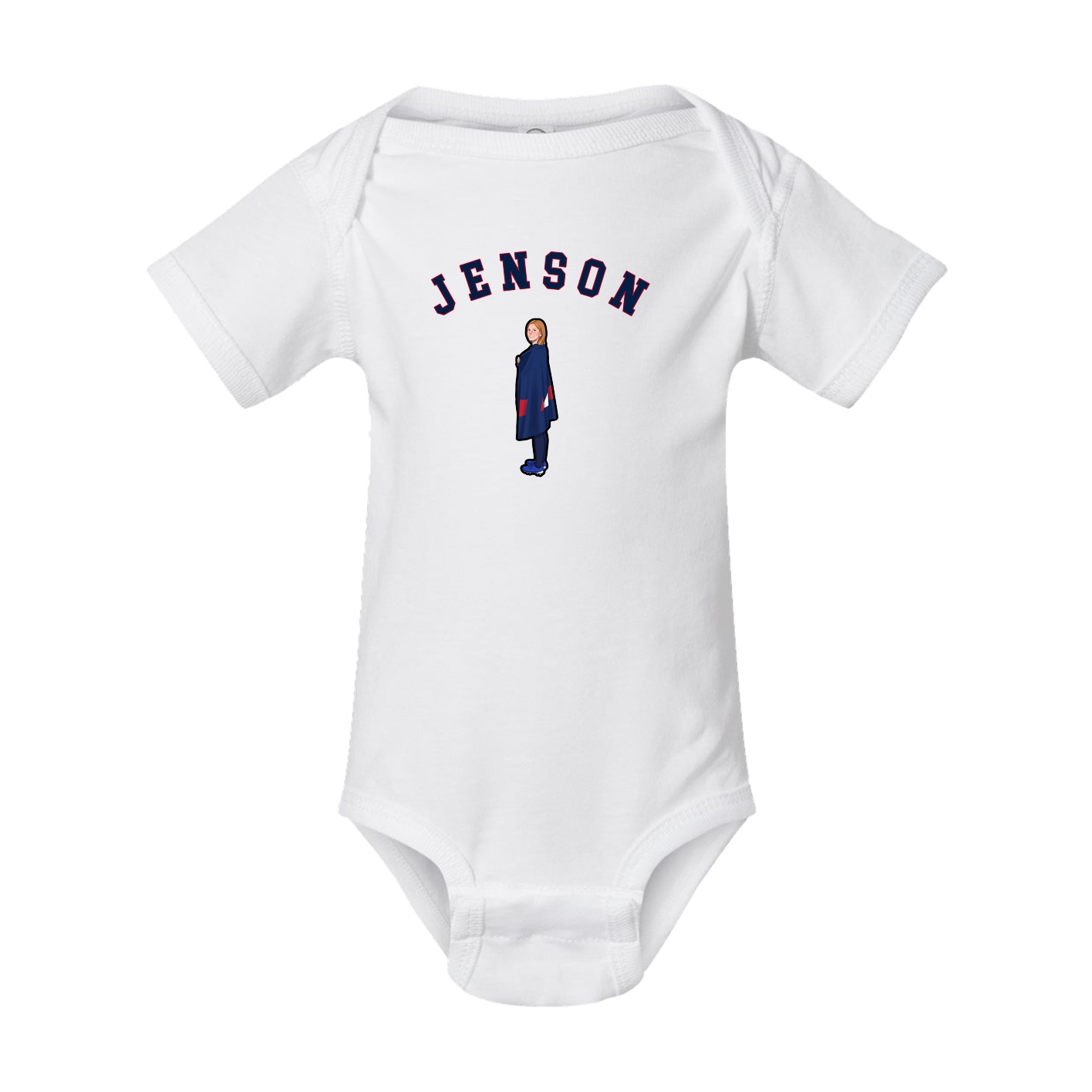 Baby Onesie — Shirsey Arch in White