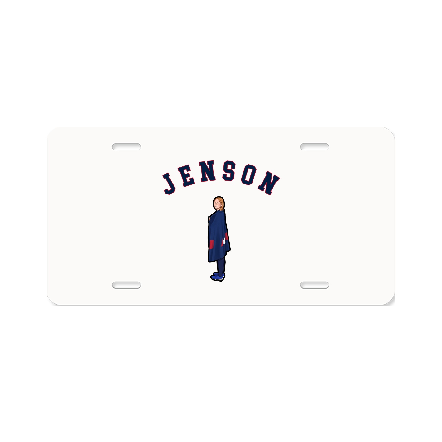 License Plate — Shirsey Arch in Classic