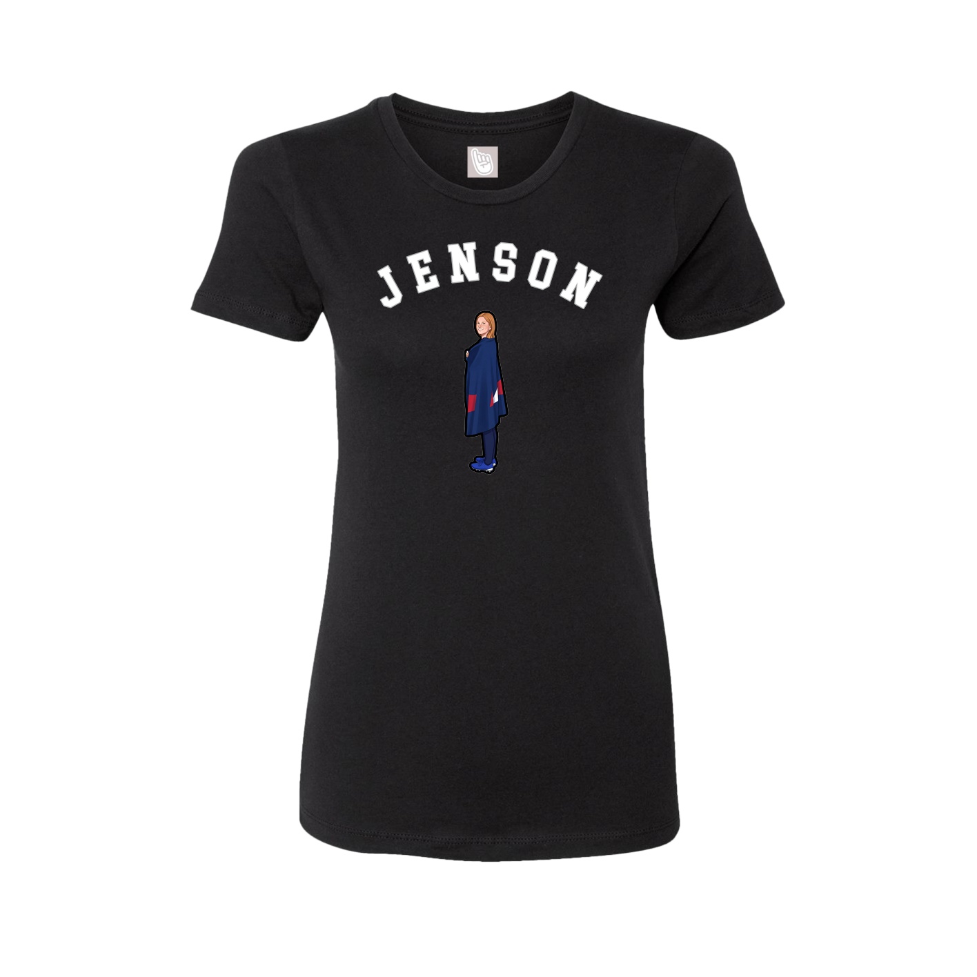 Womens Tee — Shirsey Arch in Black