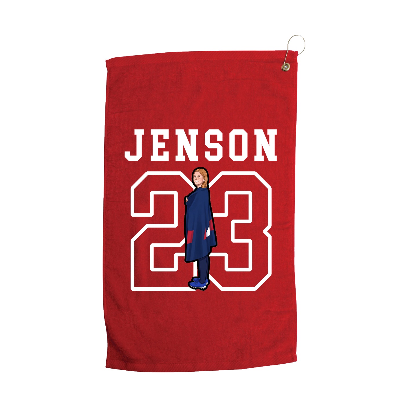 Golf Towel — Shirsey in Red