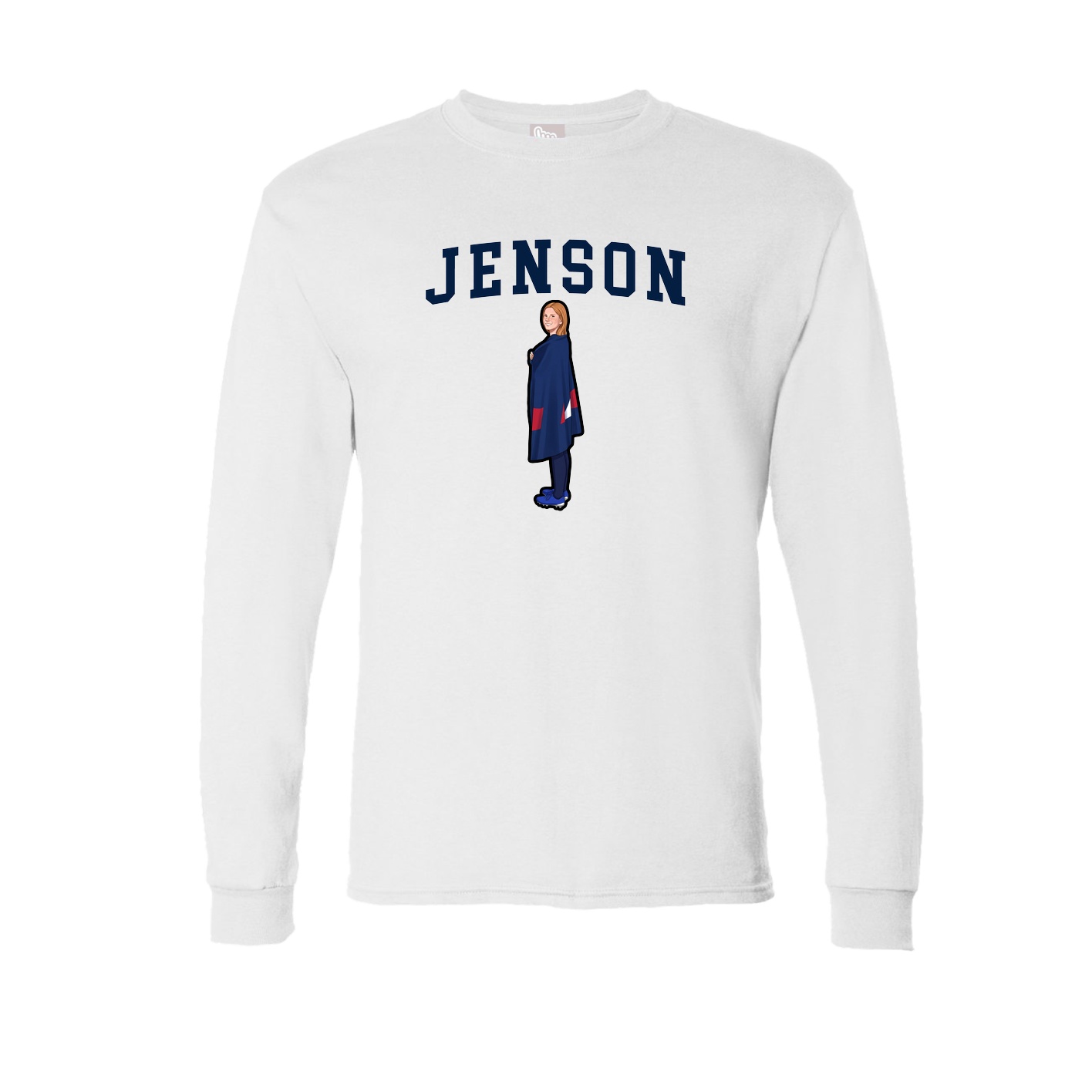Long Sleeve Tee — Shirsey in White