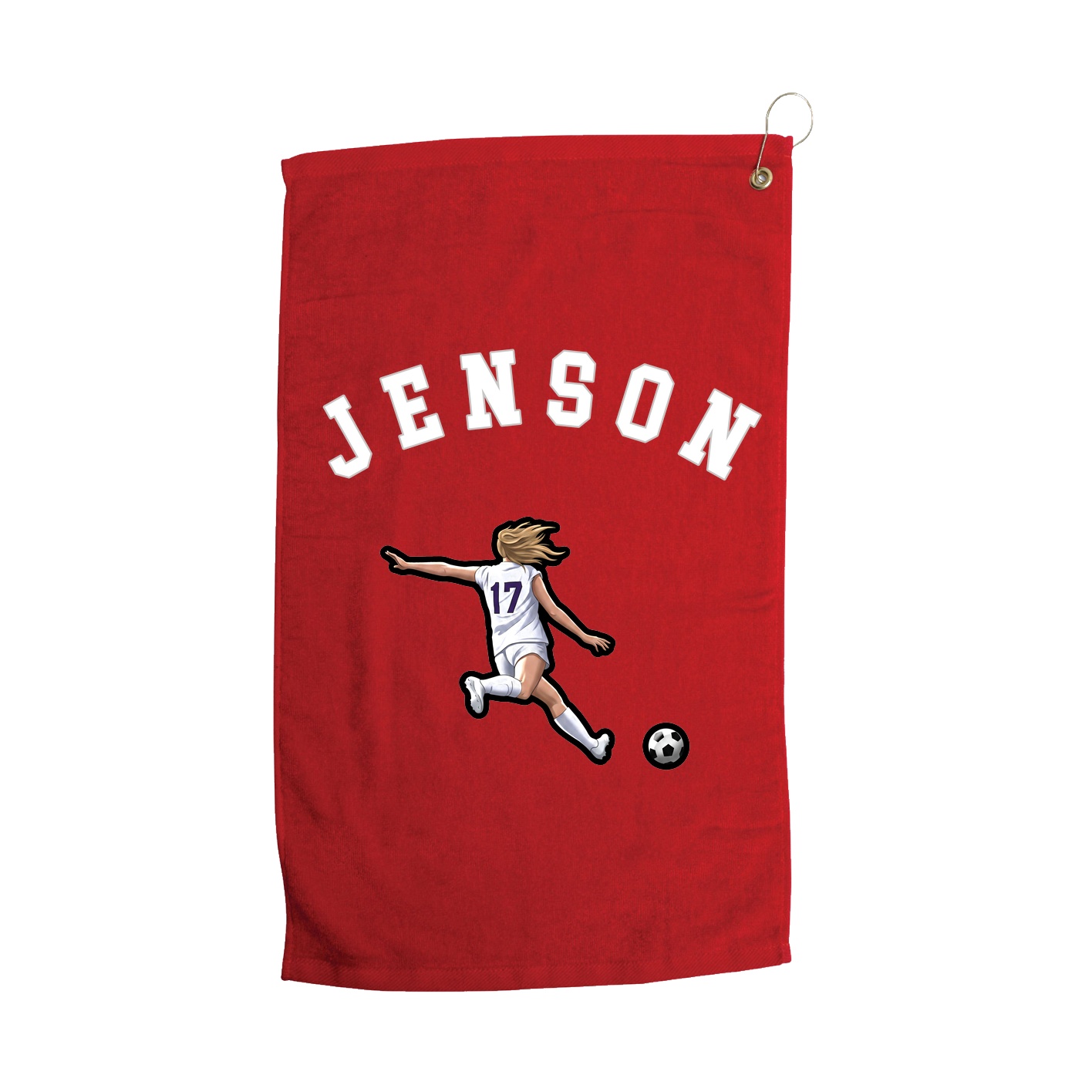 Golf Towel — Shirsey Arch in Red