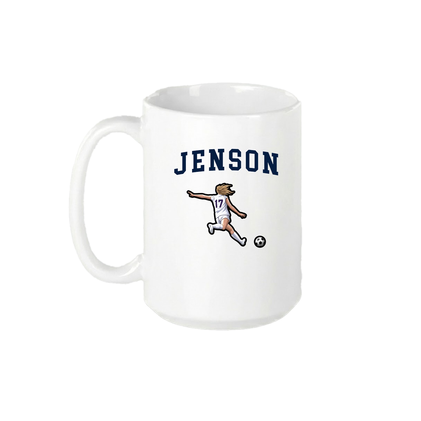 15oz Coffee Mug — Shirsey in White