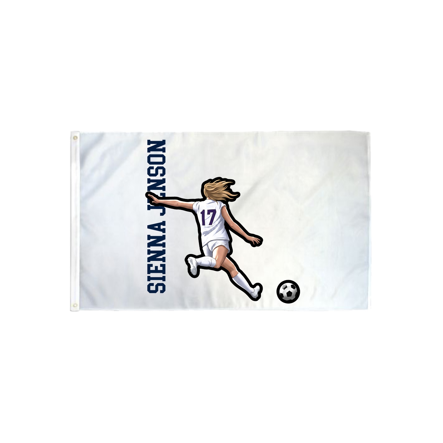 3x5 Flag — Name Vertical in Classic
