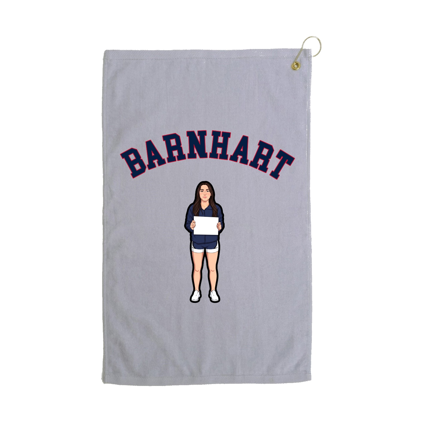 Golf Towel — Shirsey Arch in Grey
