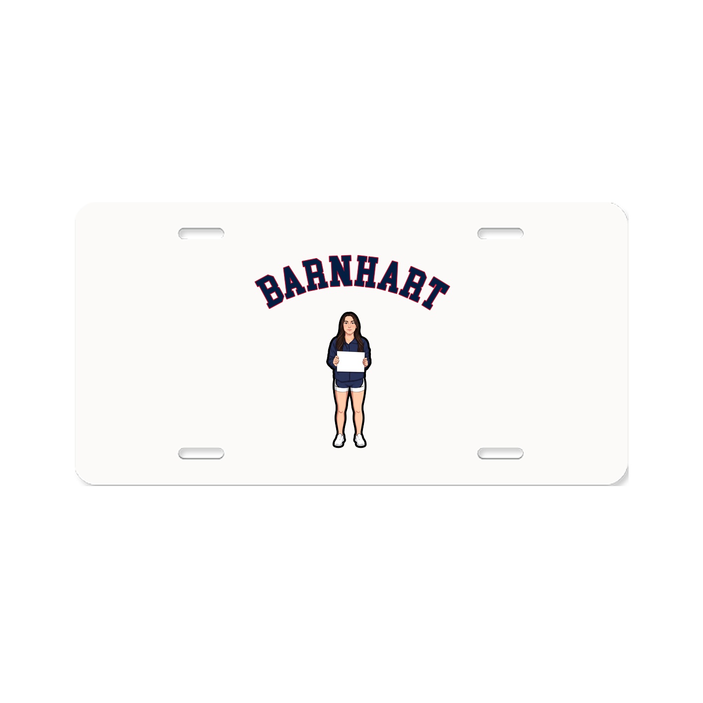 License Plate — Shirsey Arch in Classic
