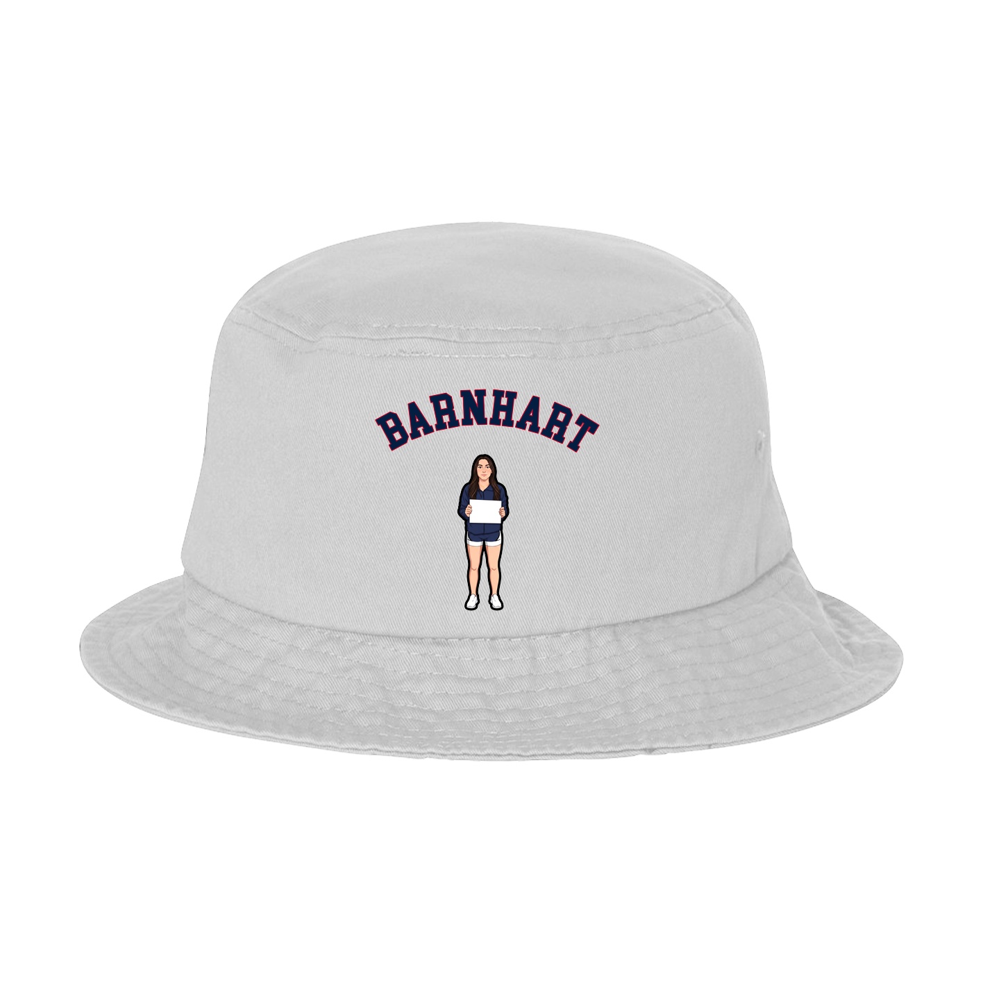 Bucket Cap — Shirsey Arch in White