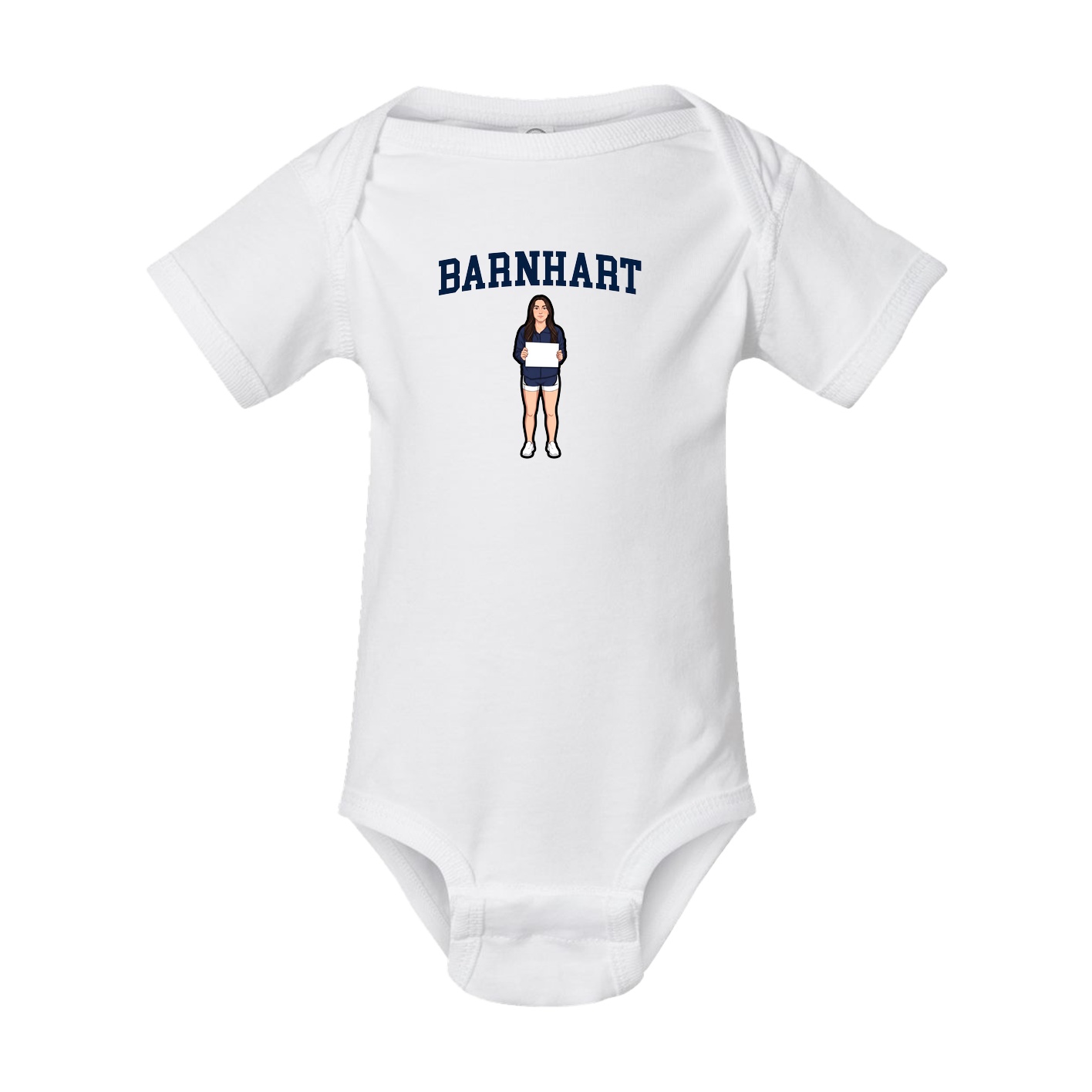 Baby Onesie — Shirsey in White