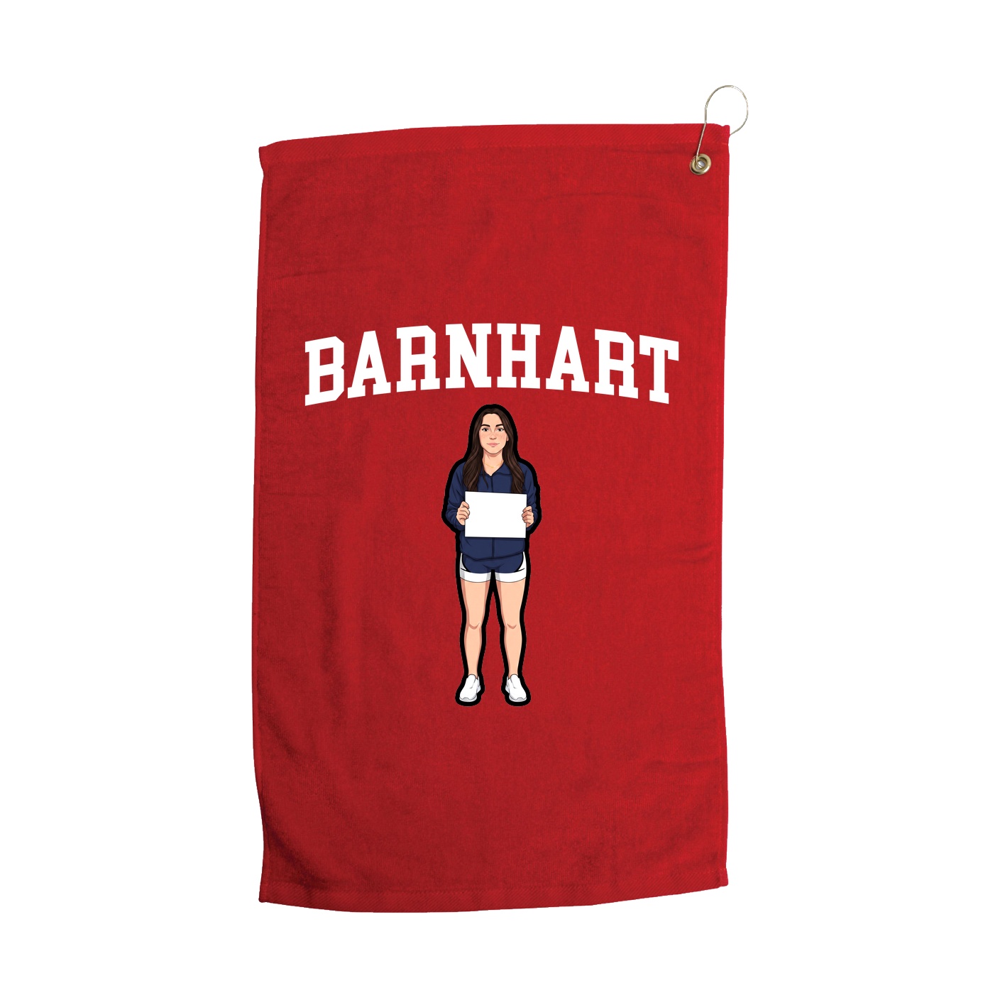 Golf Towel — Shirsey in Red