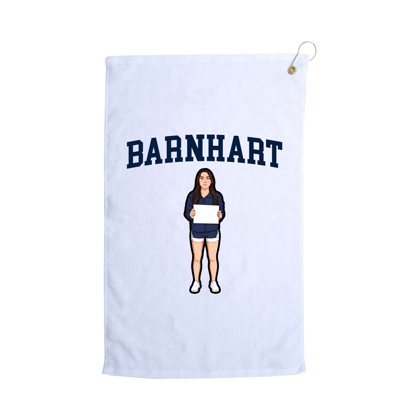 Terry Velour Golf Towel