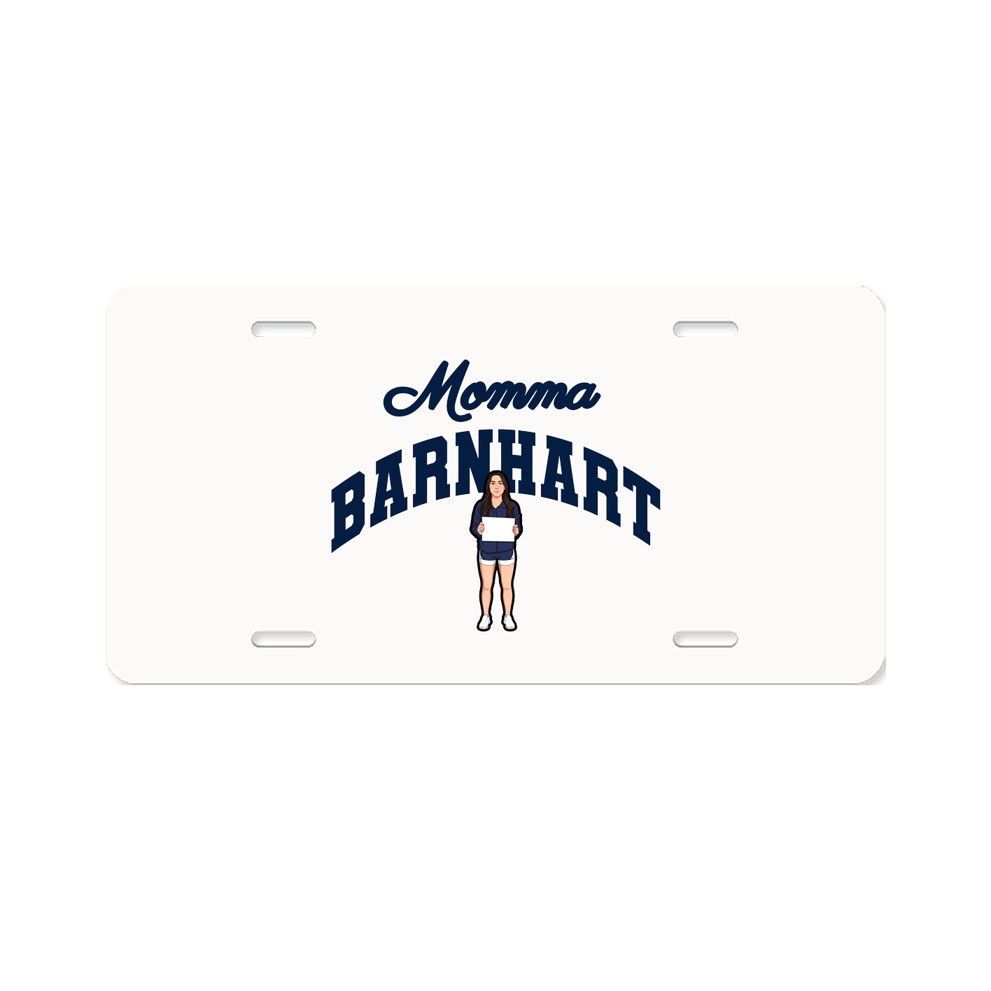 License Plate — Mothers Day Arch in Classic