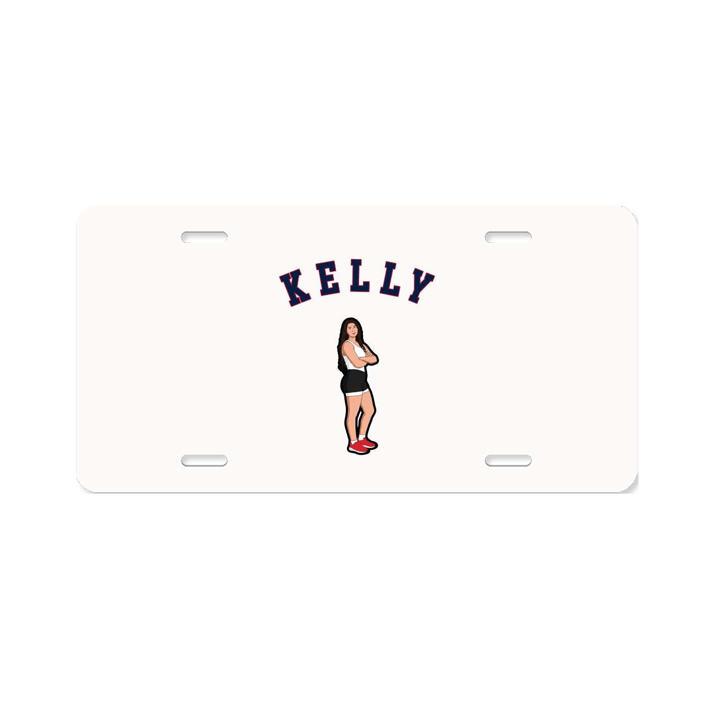 License Plate — Shirsey Arch in Classic