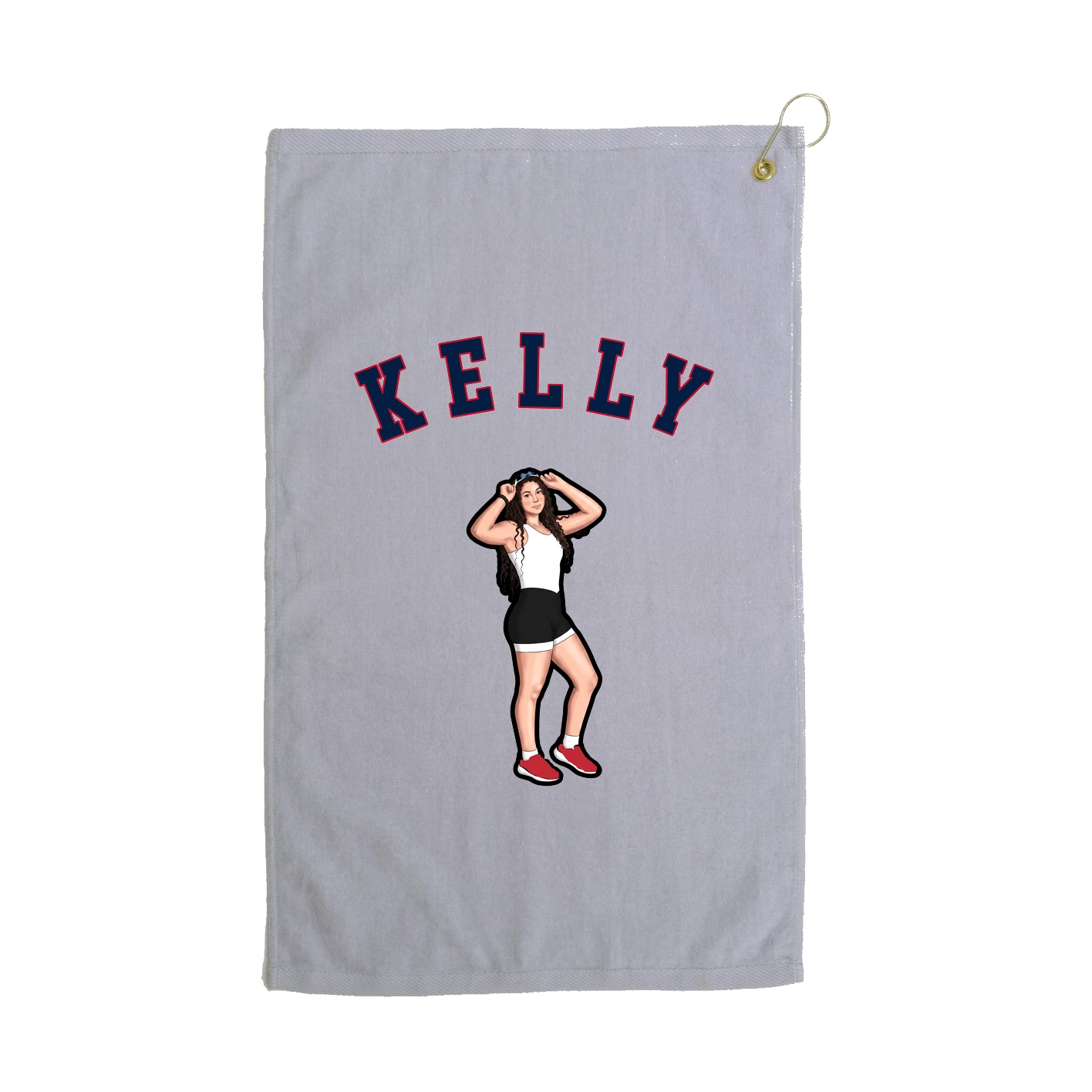 Golf Towel — Shirsey Arch in Grey
