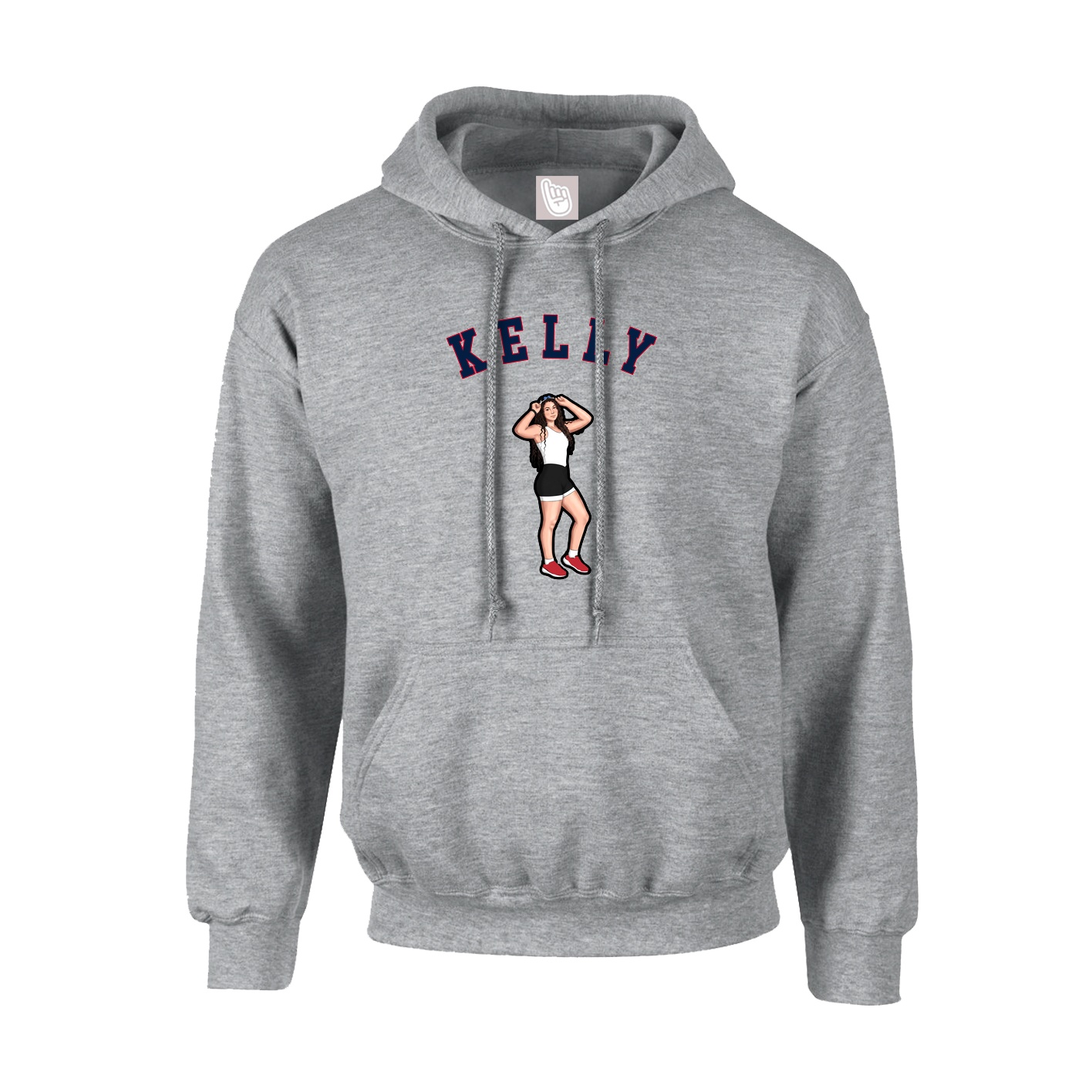 Hoodie — Shirsey Arch in Grey