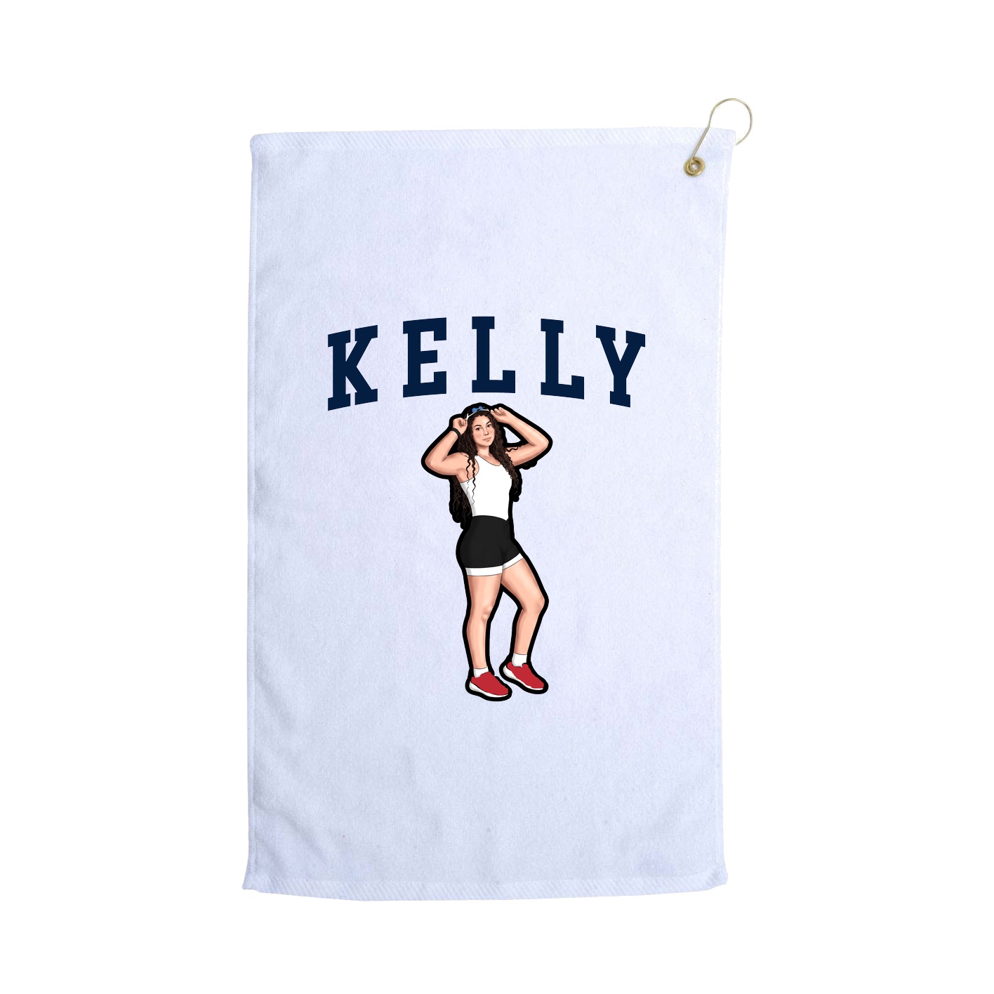 Golf Towel — Shirsey in White