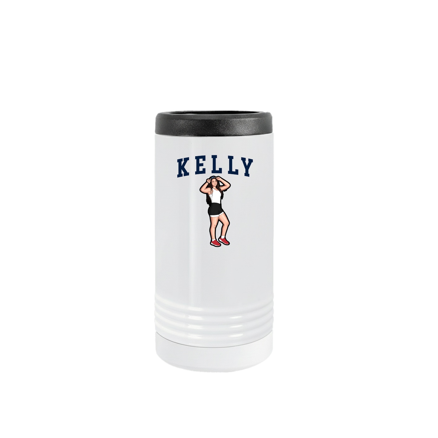 Slim Beverage Holder — Shirsey in White