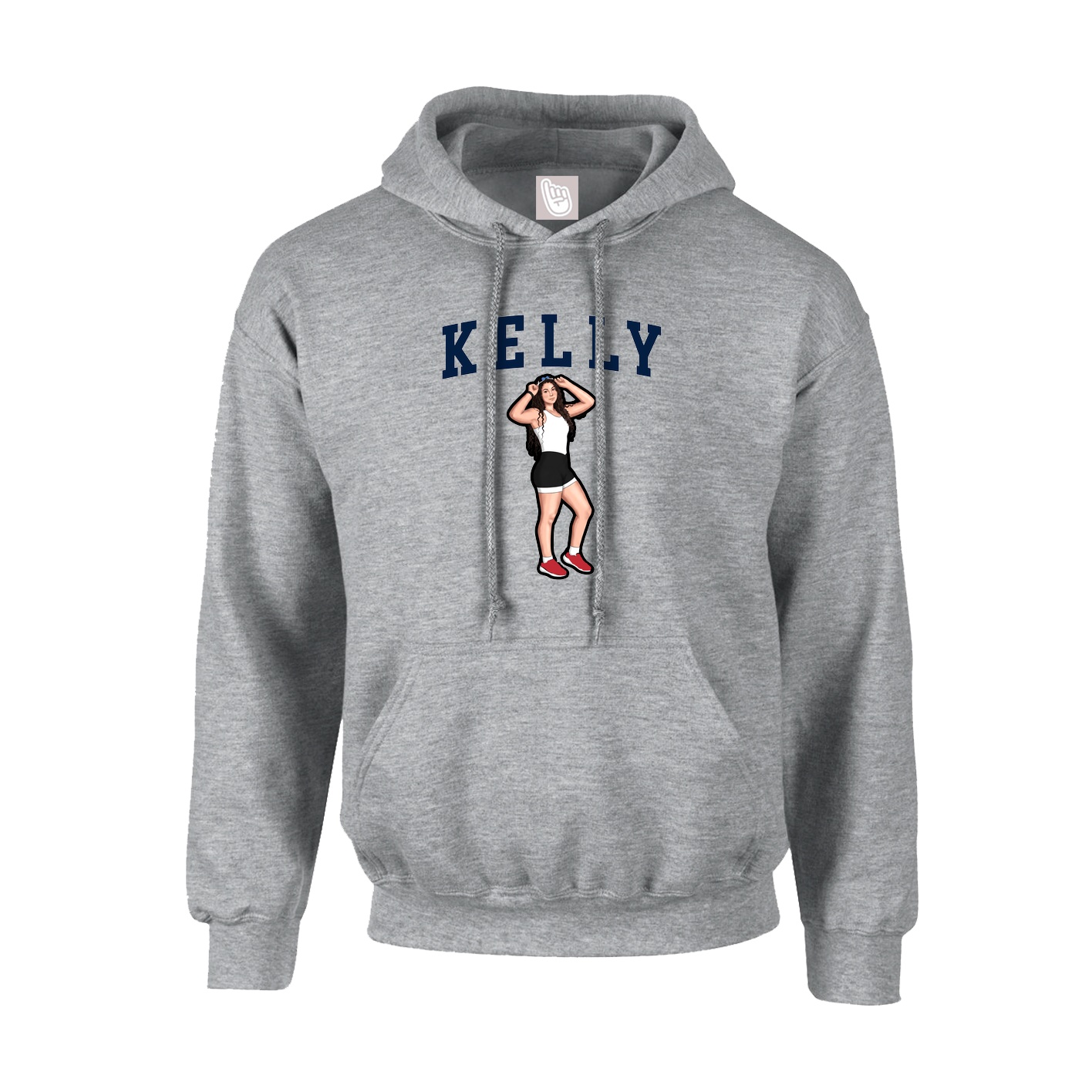 Hoodie — Shirsey in Grey