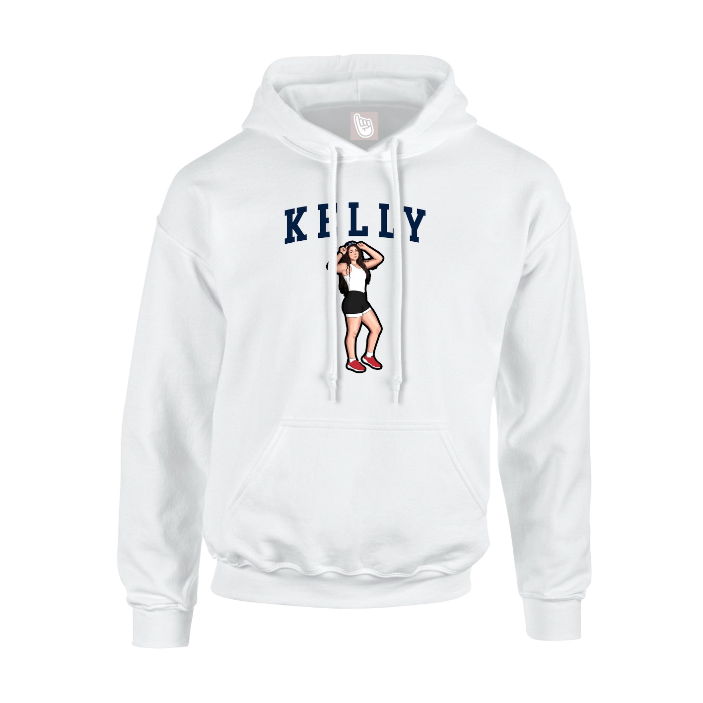 Youth Hoodie — Shirsey in White