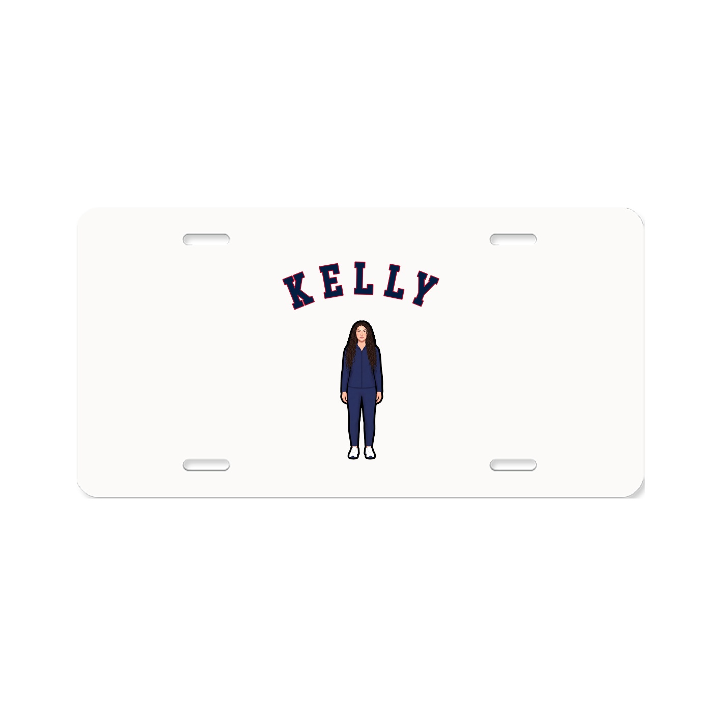 License Plate — Shirsey Arch in Classic