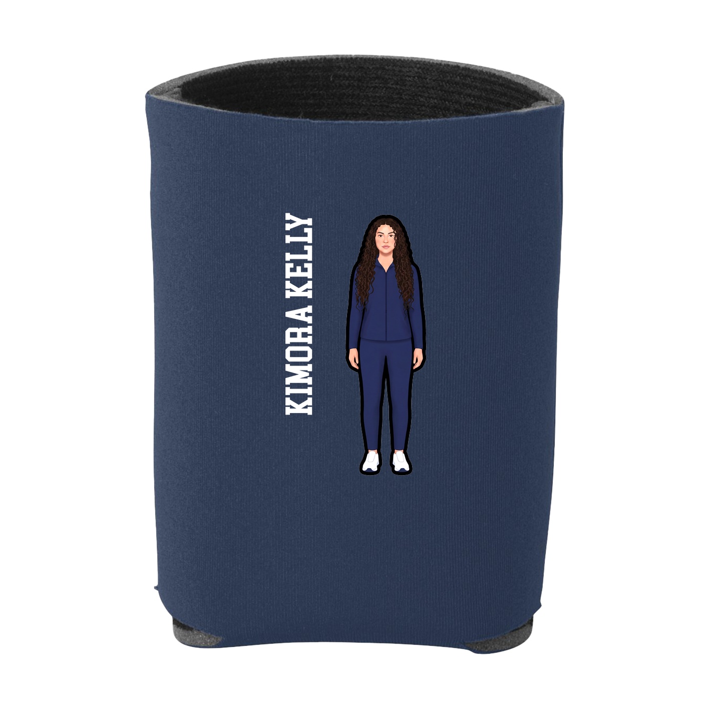 Can Holder — Name Vertical in Navy