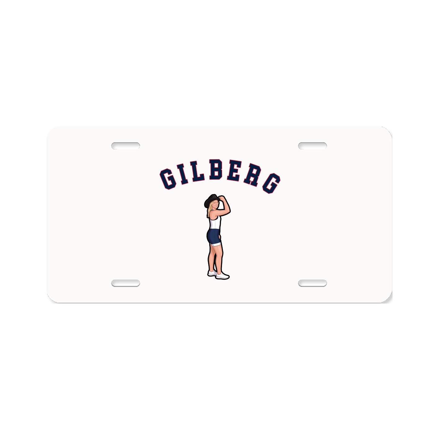 License Plate — Shirsey Arch in Classic
