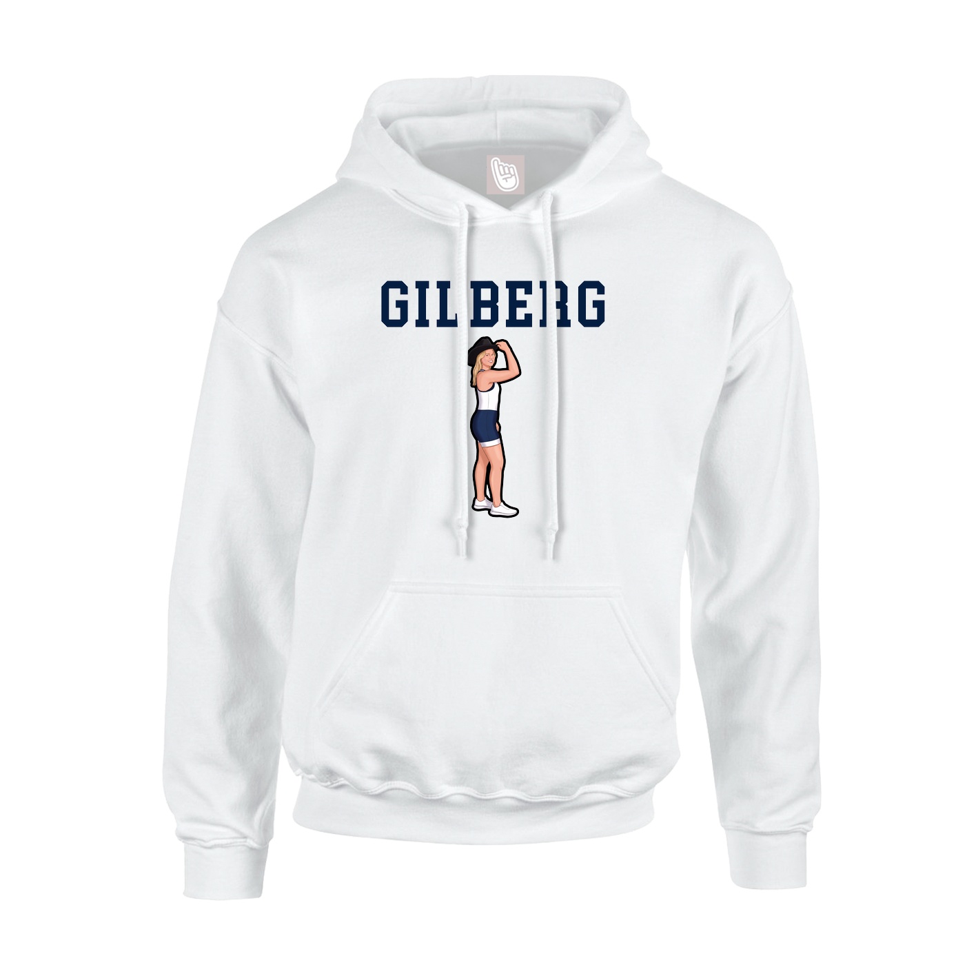 Youth Hoodie — Shirsey in White