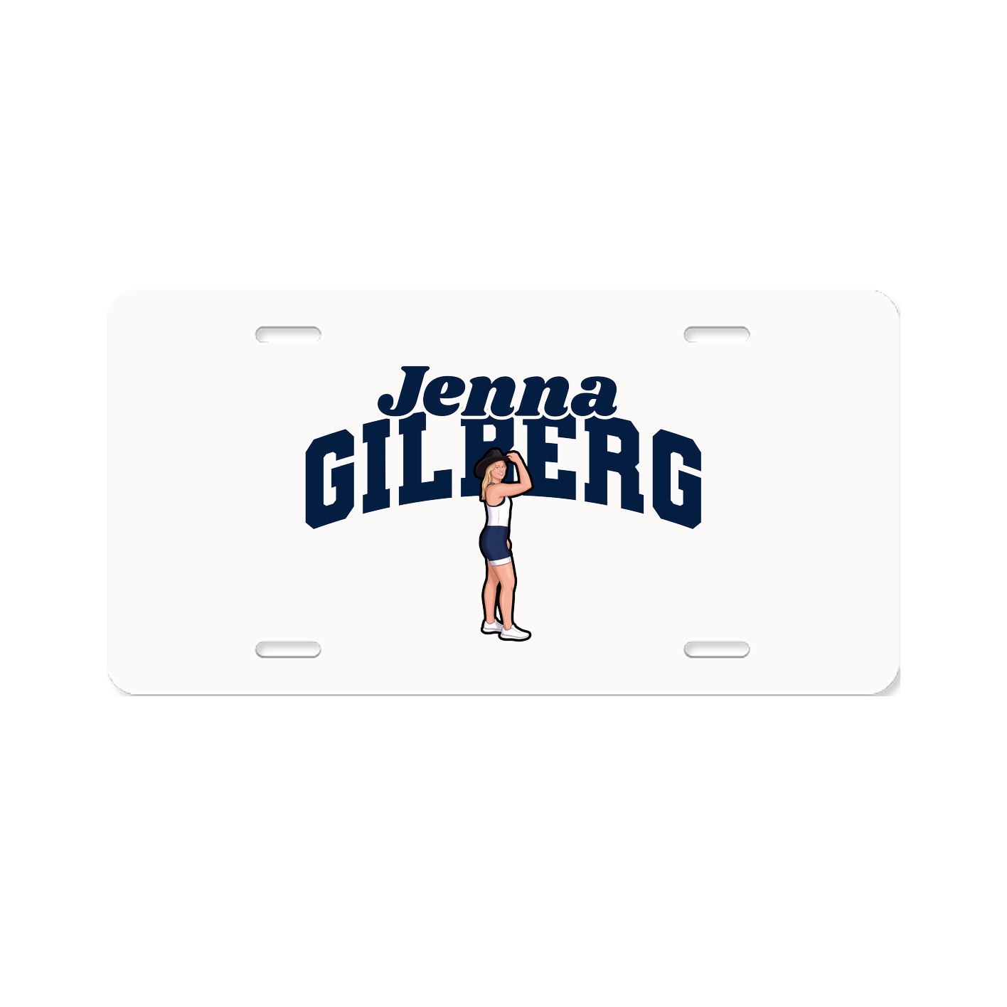 License Plate — Signature Arch in Classic