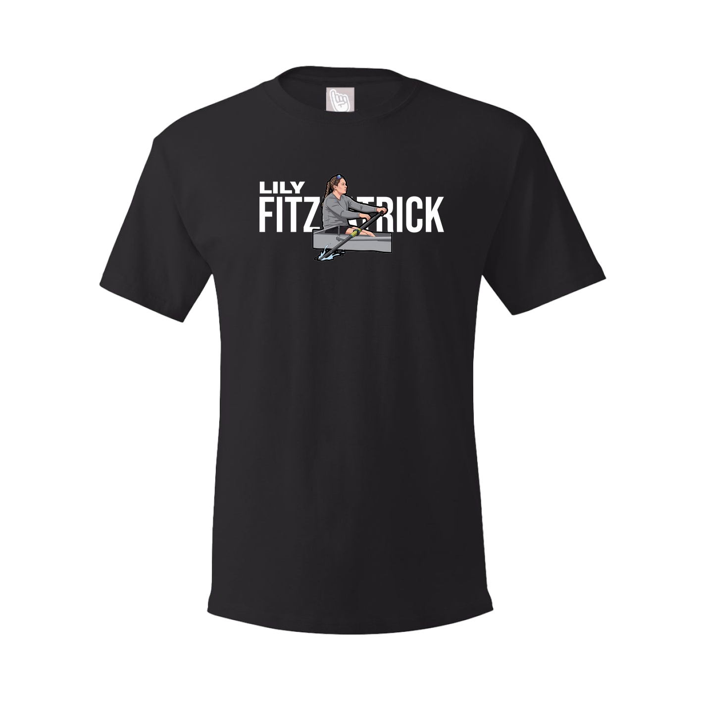 Youth Tee — Player Name in Black