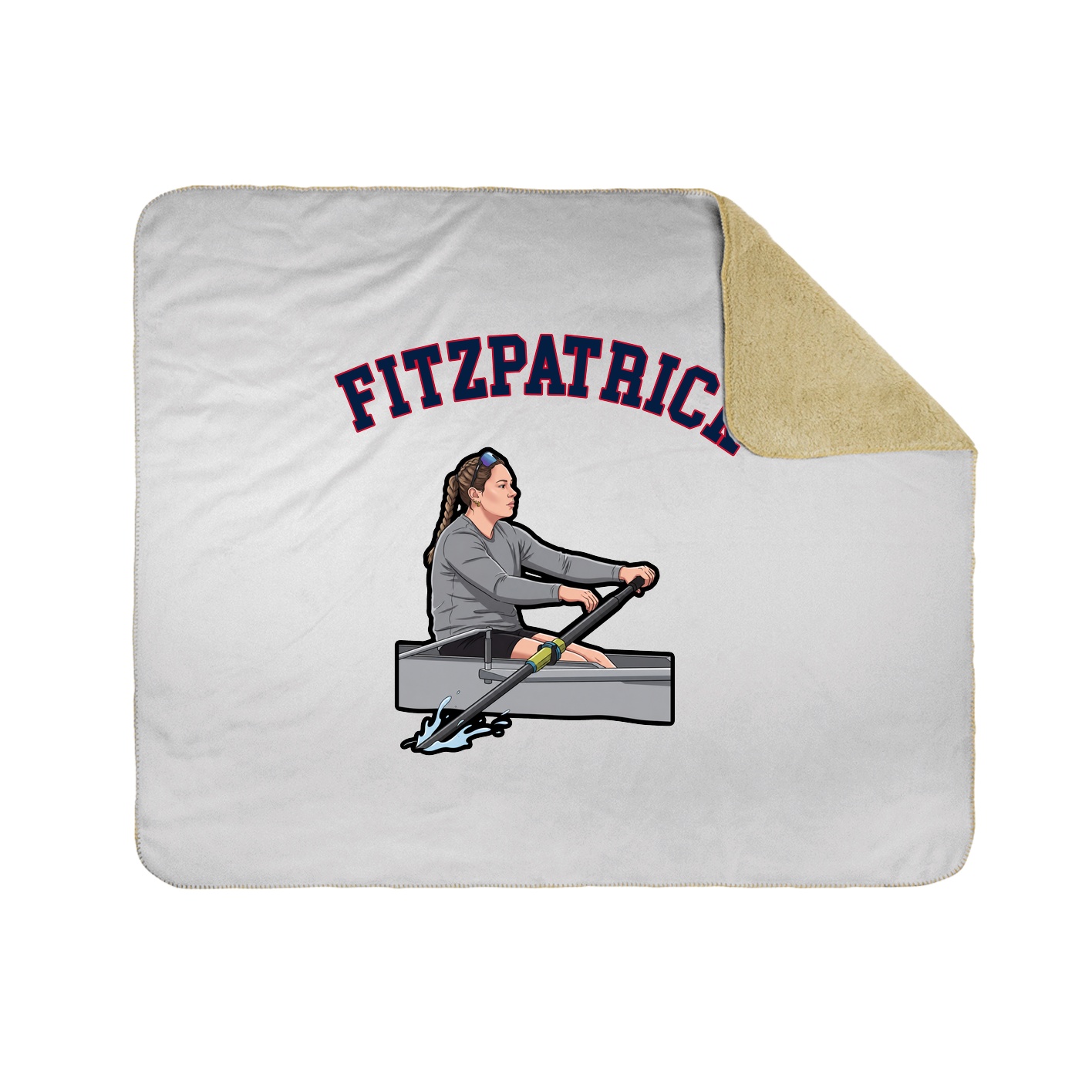 Throw Blanket — Shirsey Arch in White