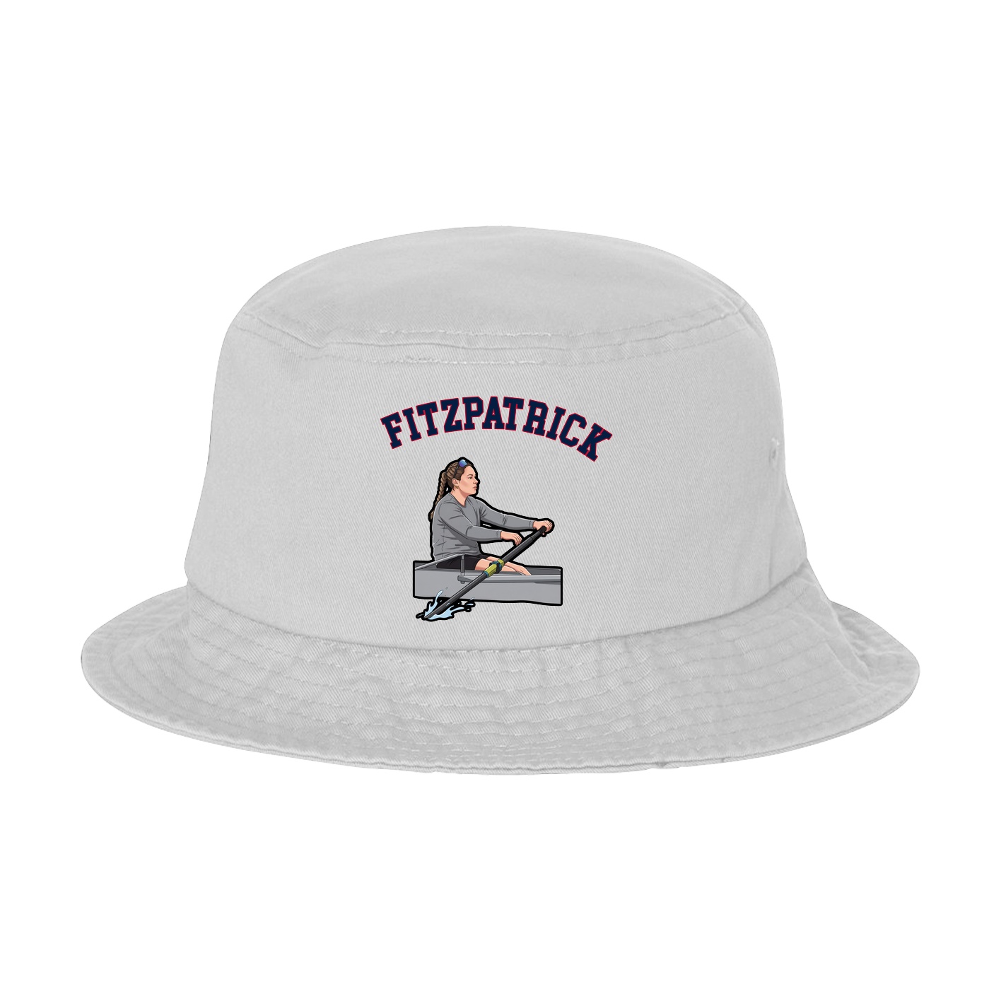 Bucket Cap — Shirsey Arch in White