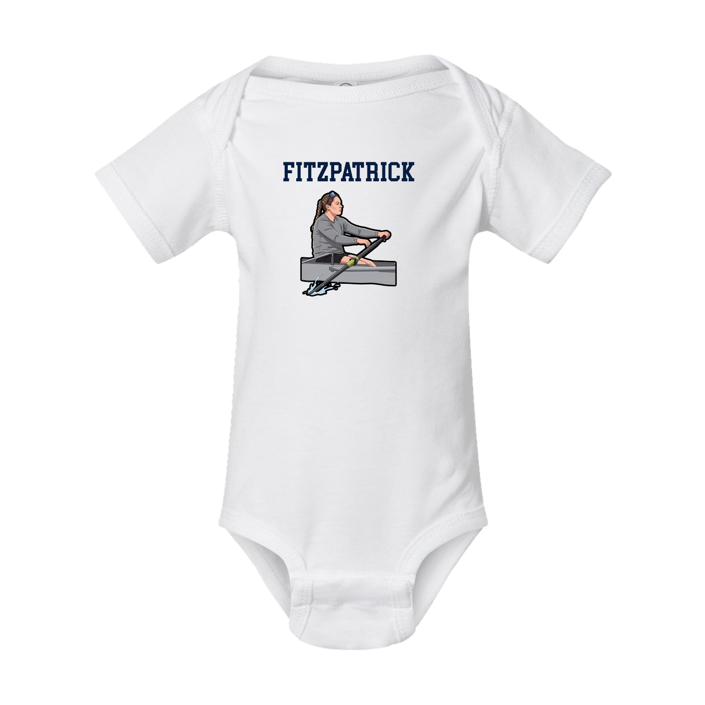 Baby Onesie — Shirsey in White