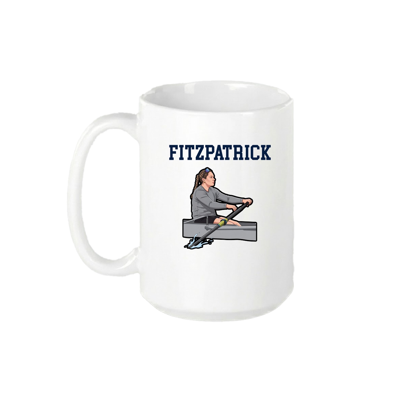 15oz Coffee Mug — Shirsey in White