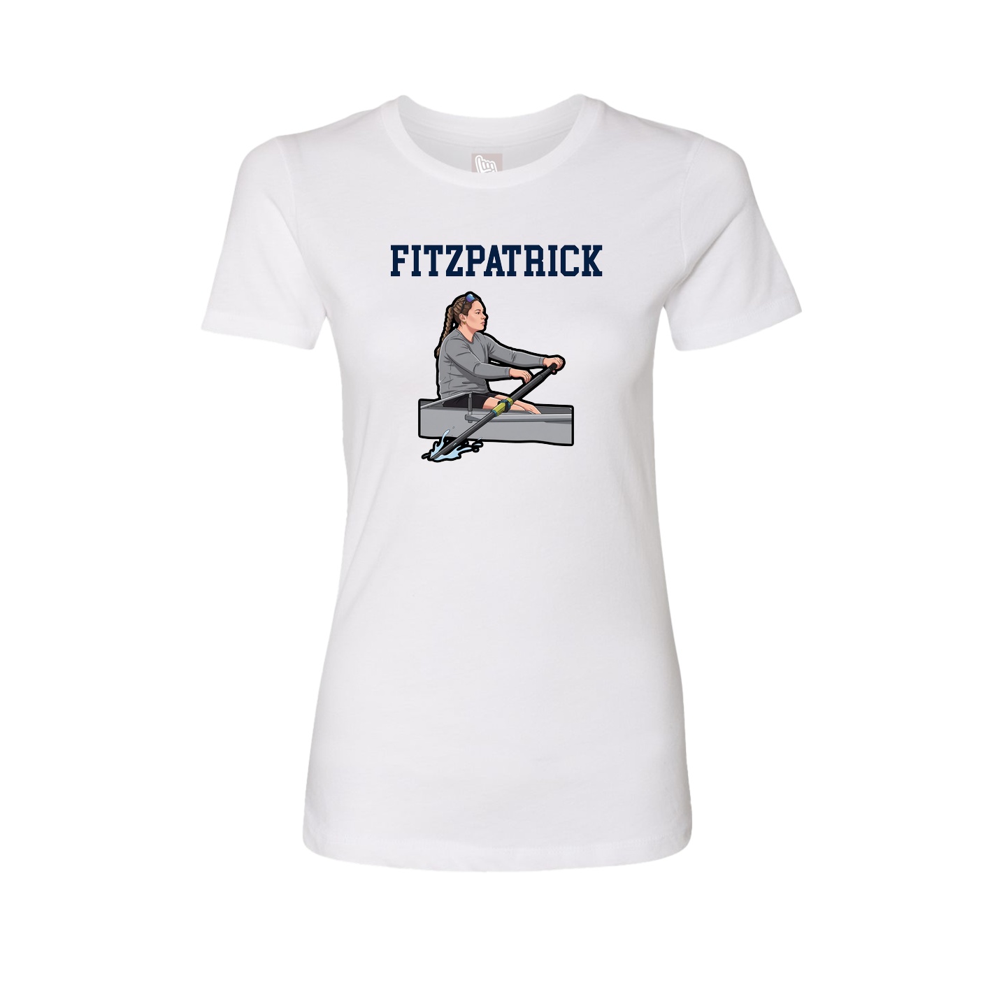Fitted Women's Tee — Shirsey in White