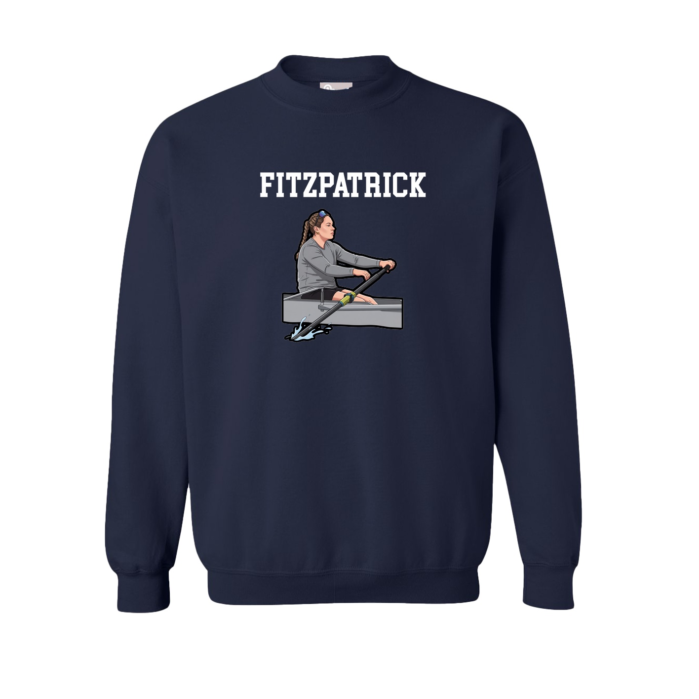 Fleece Crew — Shirsey in Navy