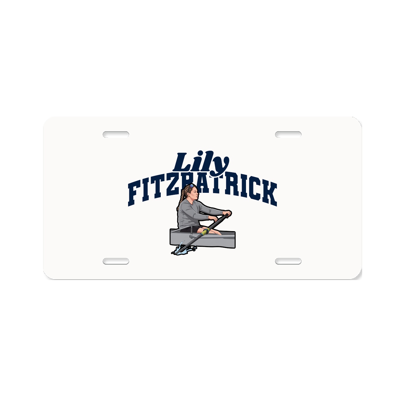 License Plate — Signature Arch in Classic