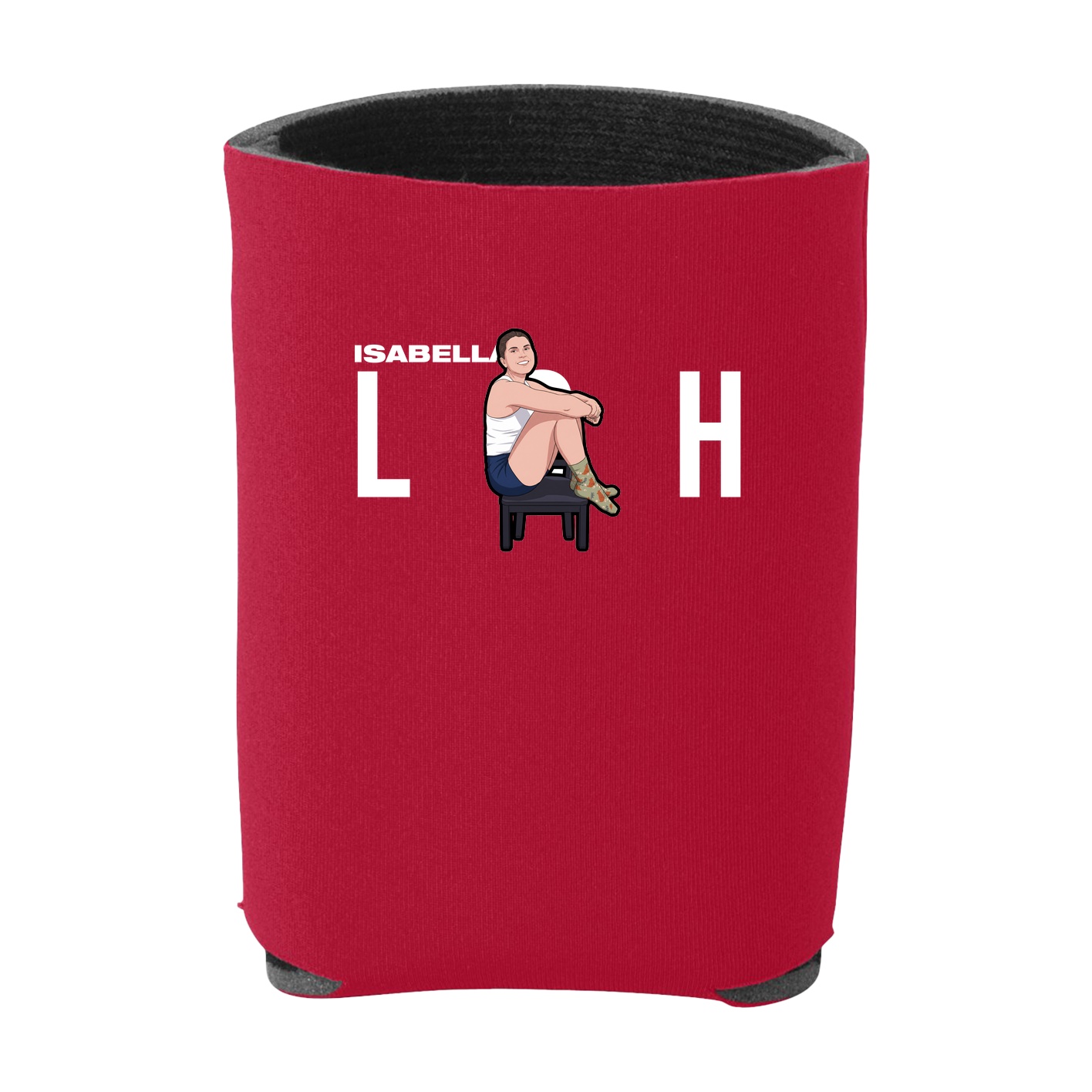 Can Holder — Player Name in Red