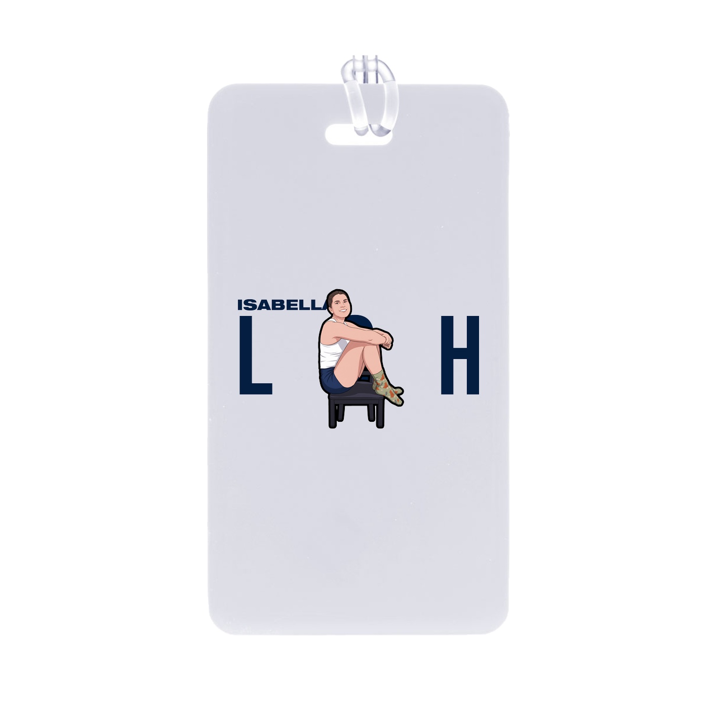 Bag Tag — Player Name in Classic