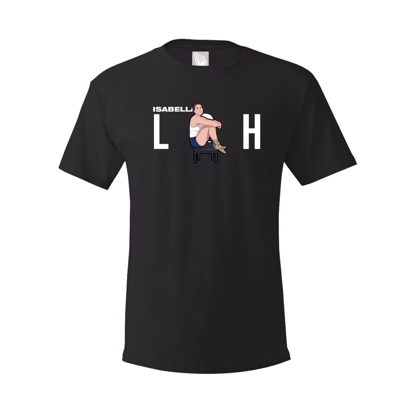 Youth Tee — Player Name in Black