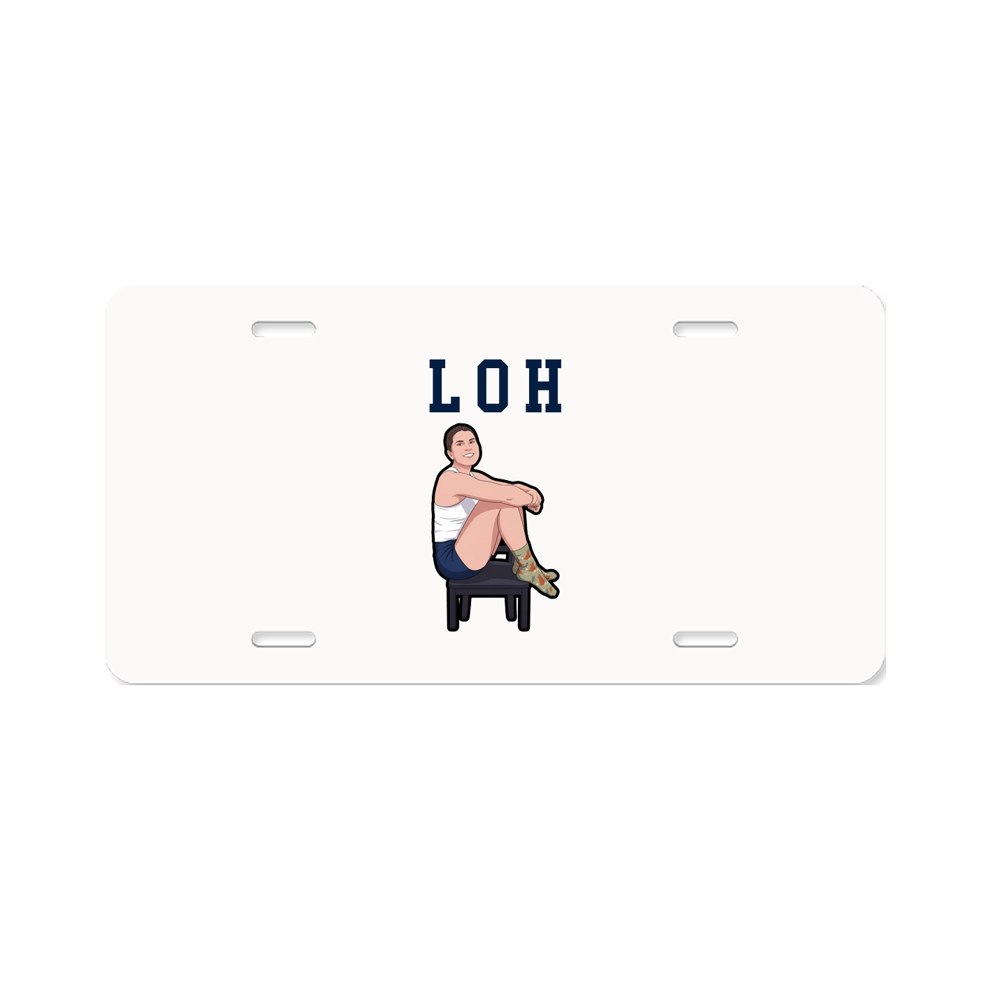 License Plate — Shirsey in Classic