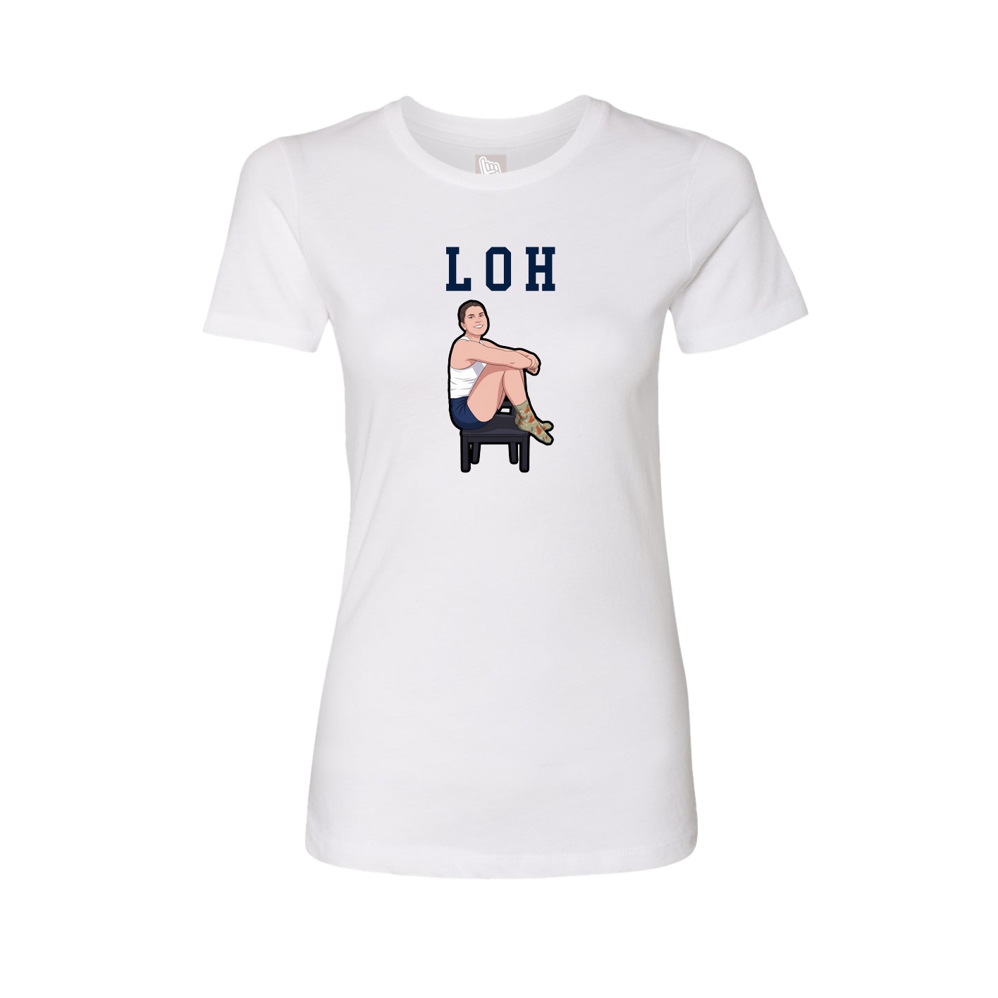 Fitted Women's Tee — Shirsey in White