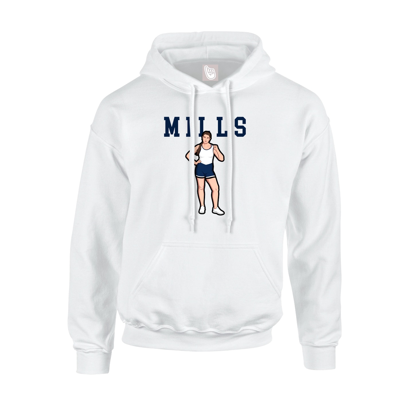 Hoodie — Shirsey in White