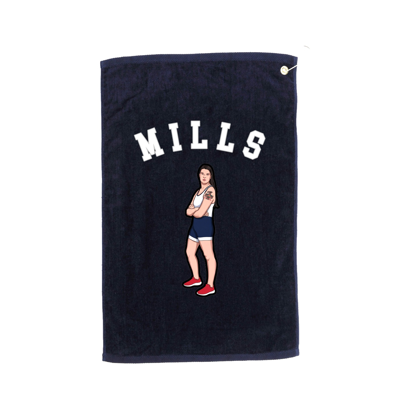 Golf Towel — Shirsey Arch in Navy