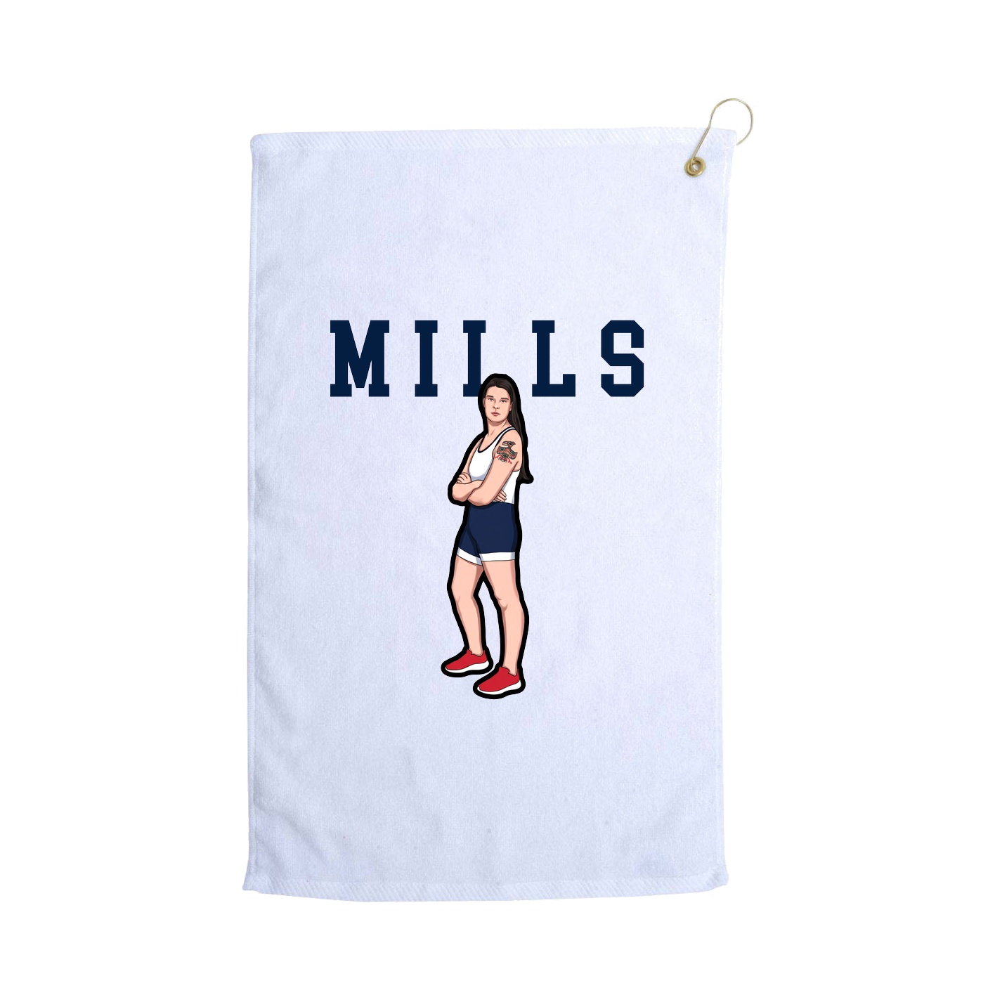 Golf Towel — Shirsey in White