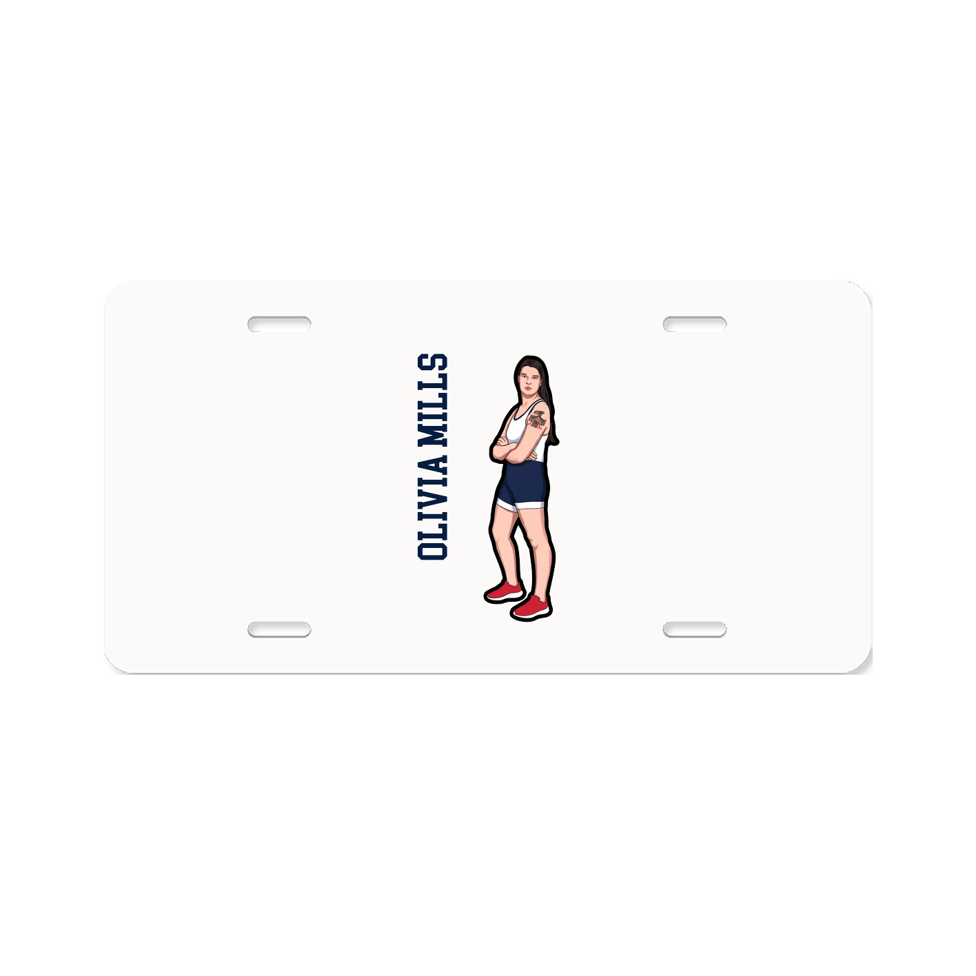 Aluminum License Plate